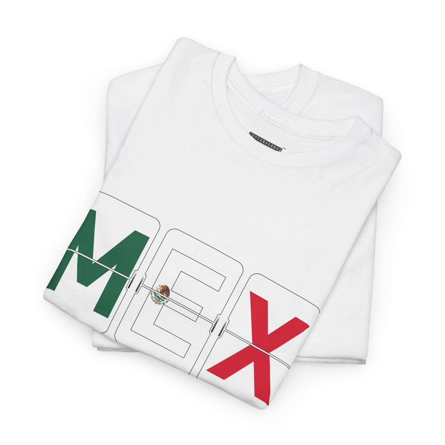 Country Letter Codes Travel - MEX Mexico T-Shirt