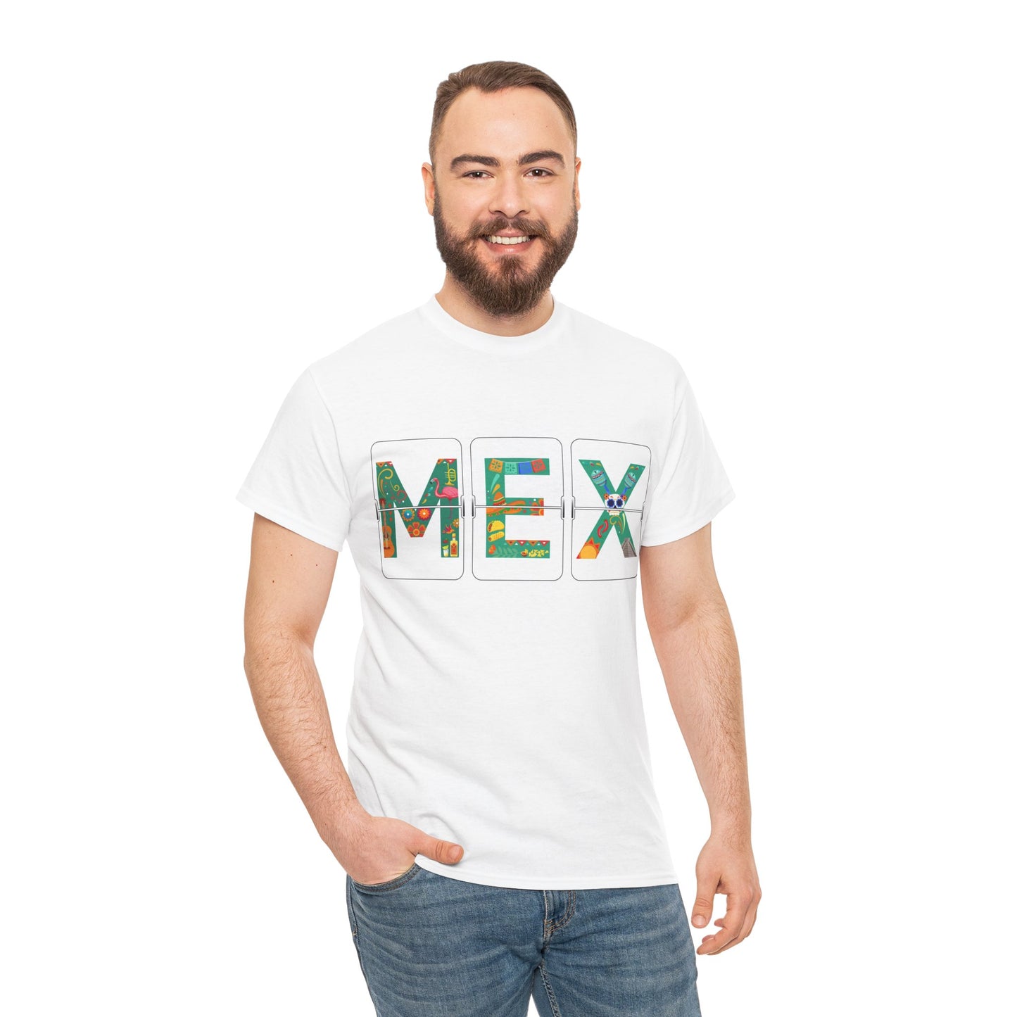 Country Letter Codes Travel - MEX Mexico T-Shirt