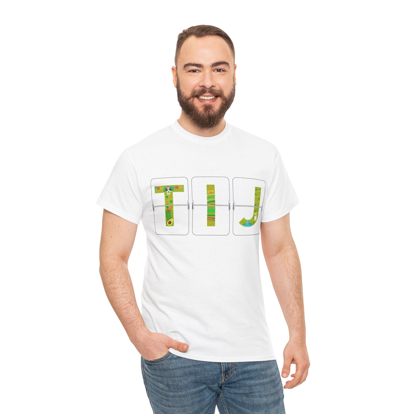 Airport Letter Codes Travel - TIJ Tijuana Mexico T-Shirt