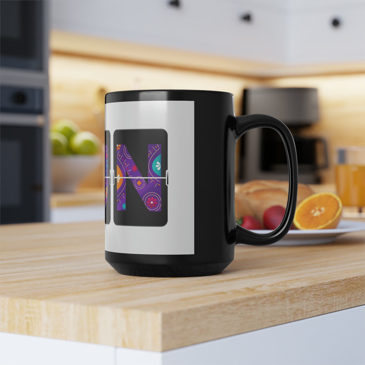 Black Mug, 15oz