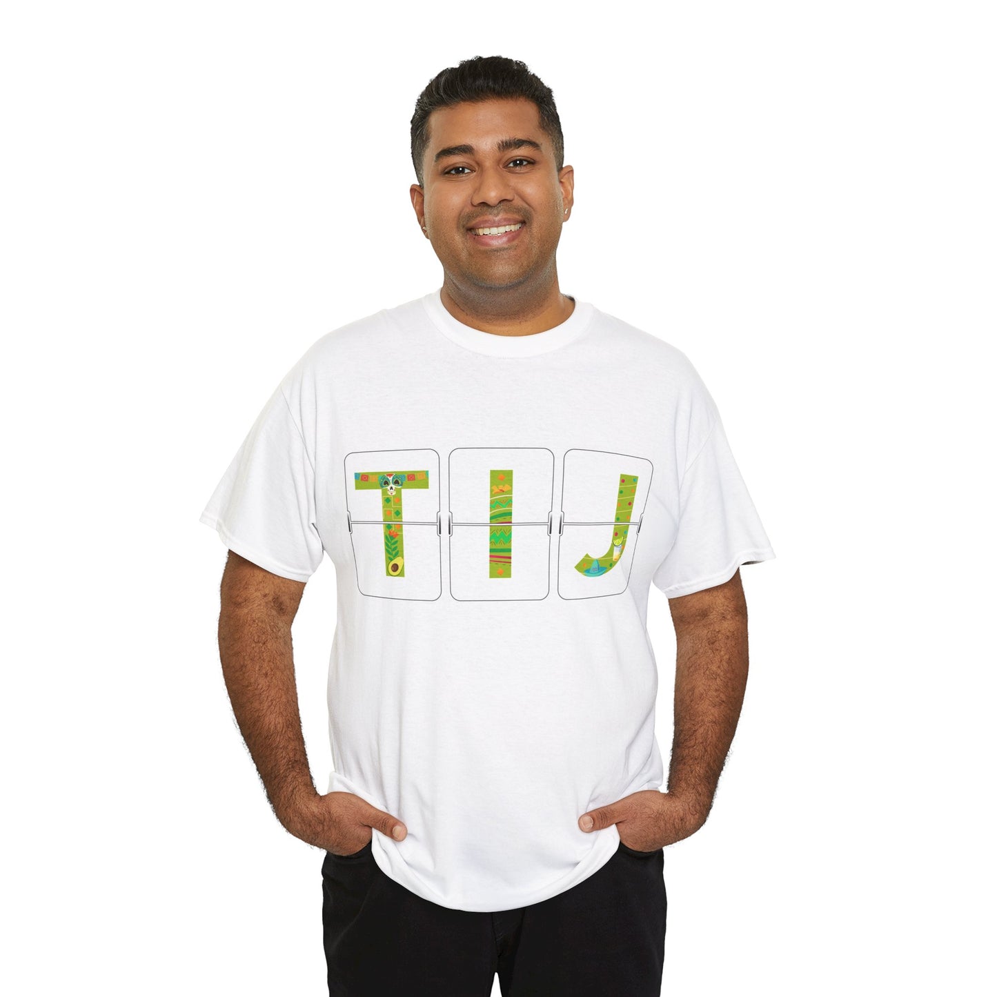 Airport Letter Codes Travel - TIJ Tijuana Mexico T-Shirt