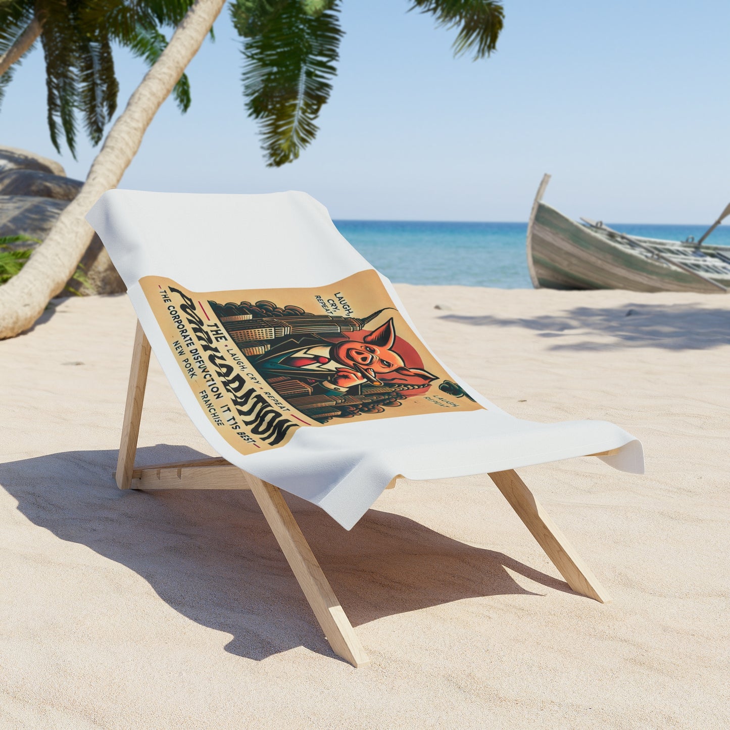 Porkoration Collection - Beach Towel