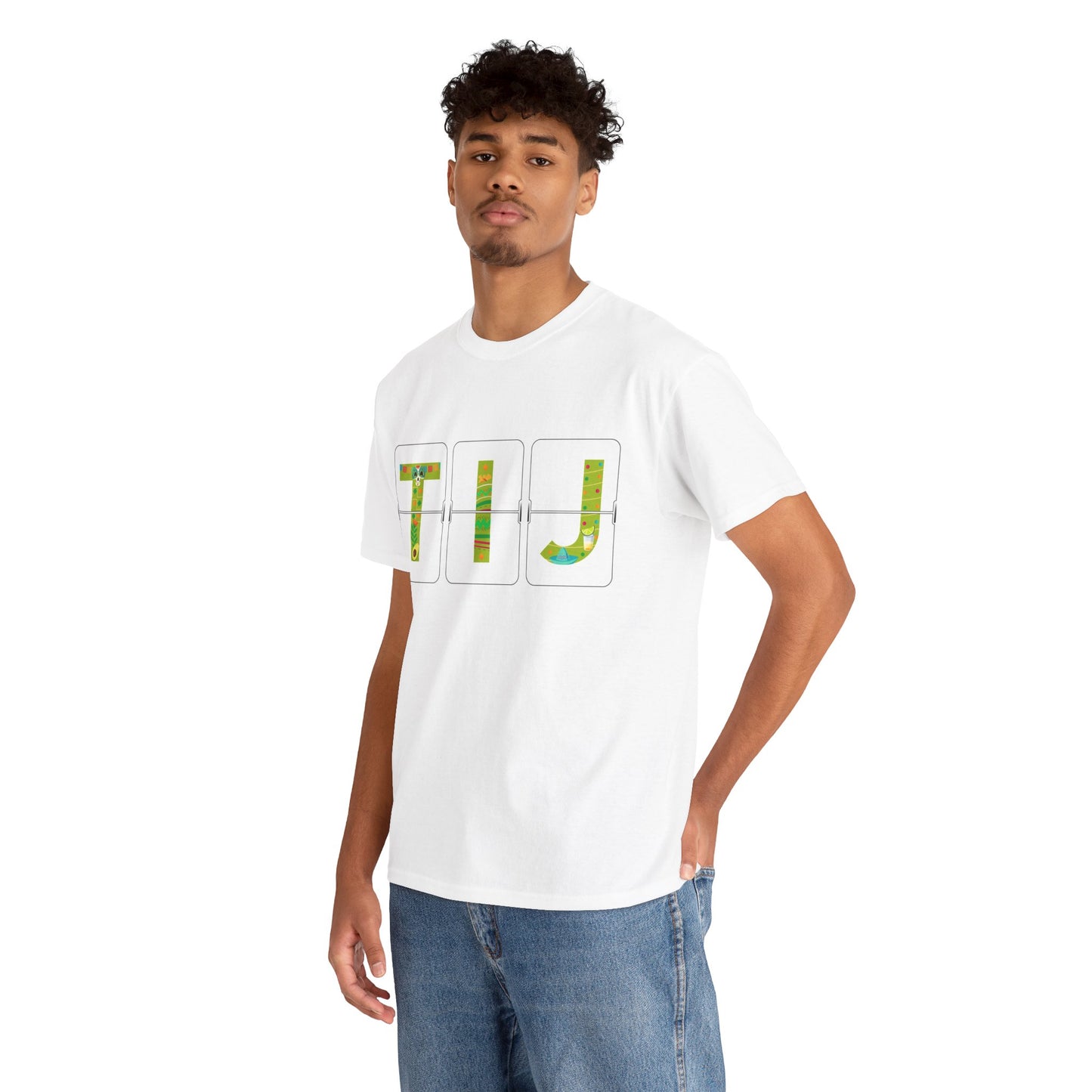 Airport Letter Codes Travel - TIJ Tijuana Mexico T-Shirt