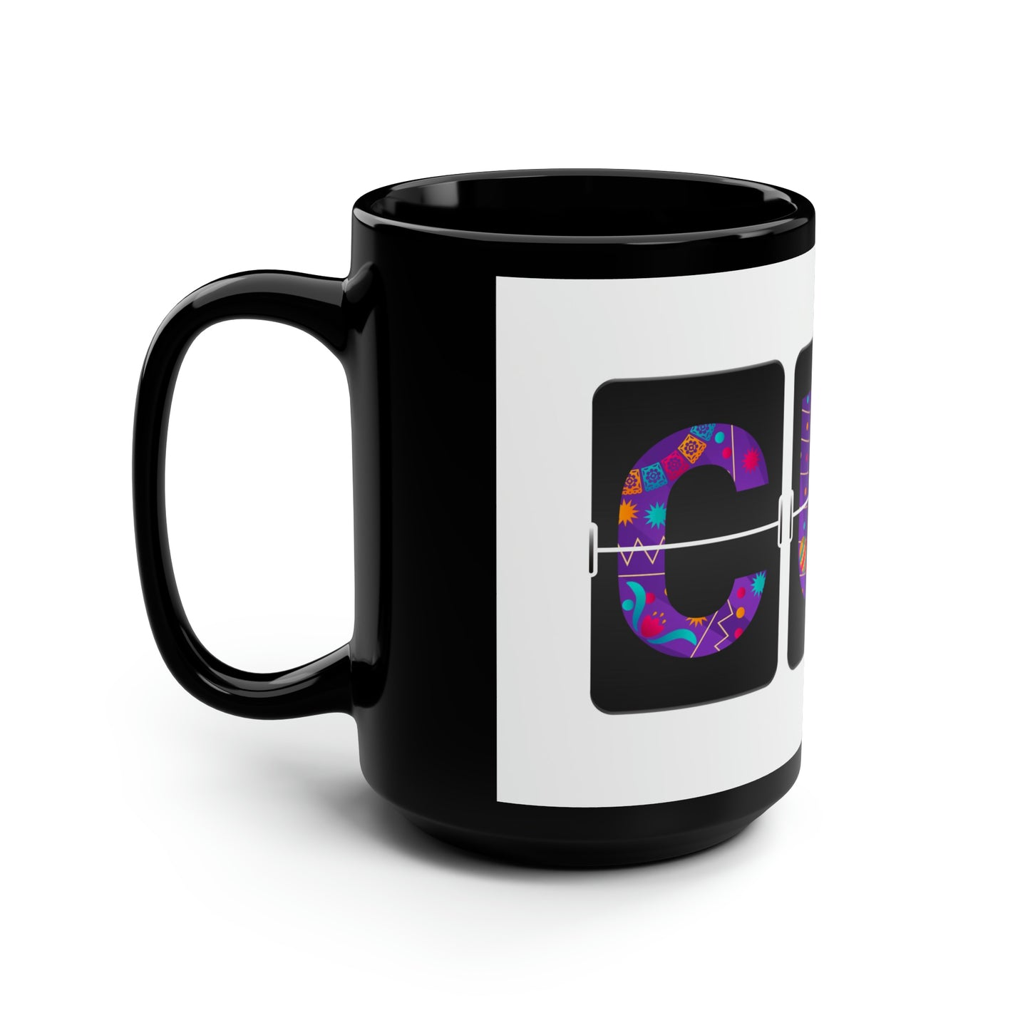 Black Mug, 15oz