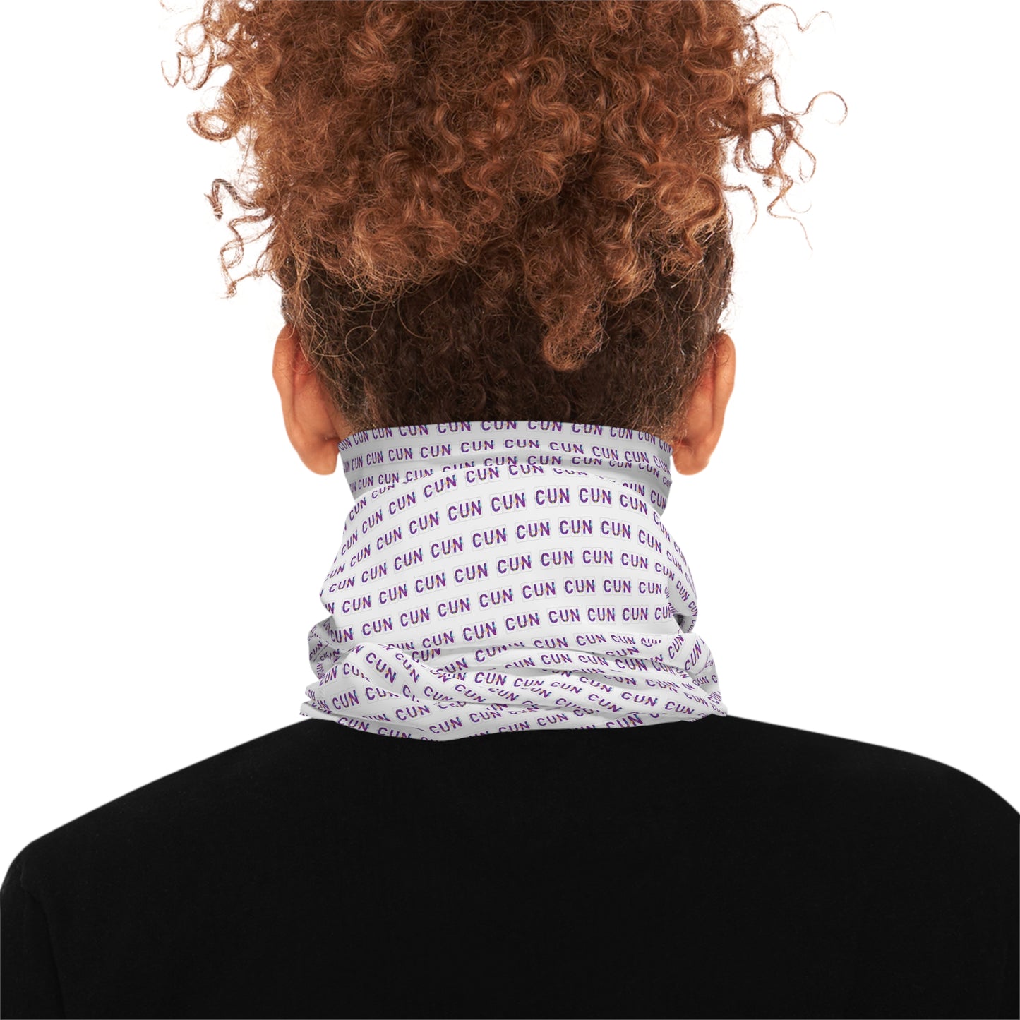 CUN - Cancun Three-Letter Code - Lightweight Neck Gaiter