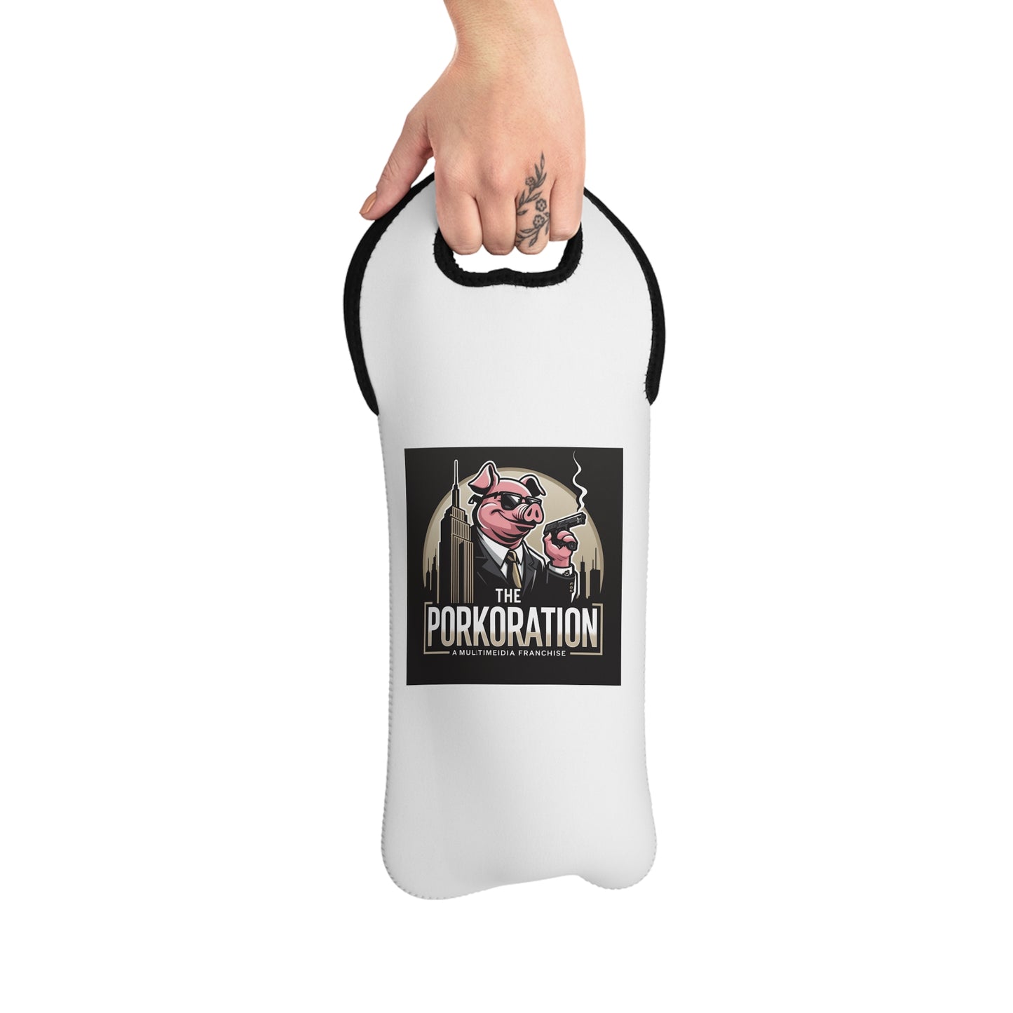 Porkoration Collection - Wine Tote Bag