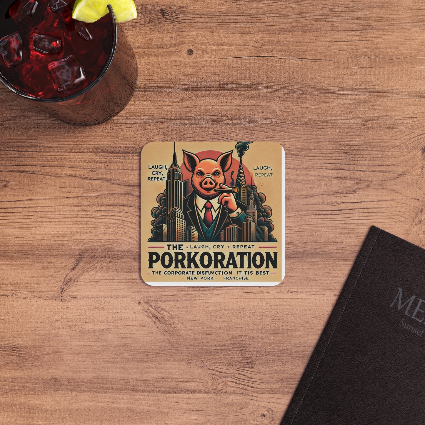 Porkoration Collection - Coasters (50, 100 pcs)