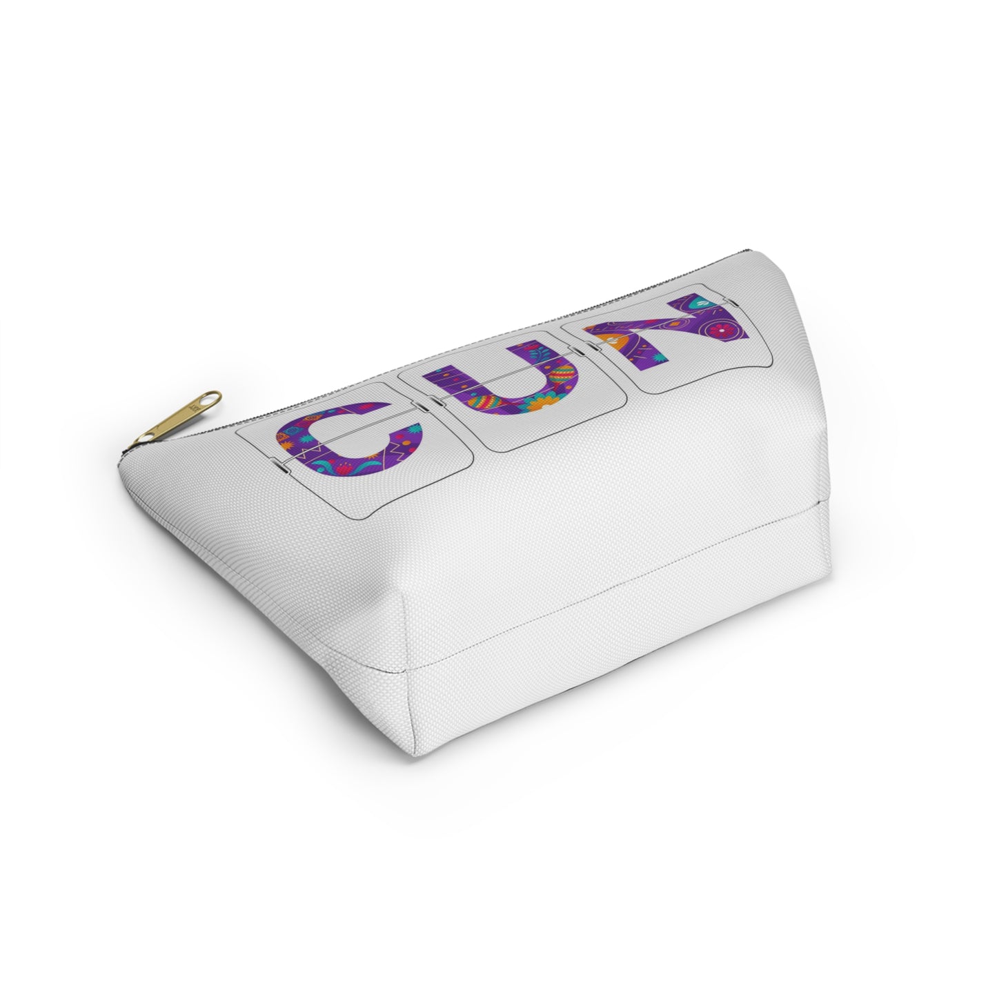 CUN - Cancun Three-Letter Code - Accessory Pouch w T-bottom