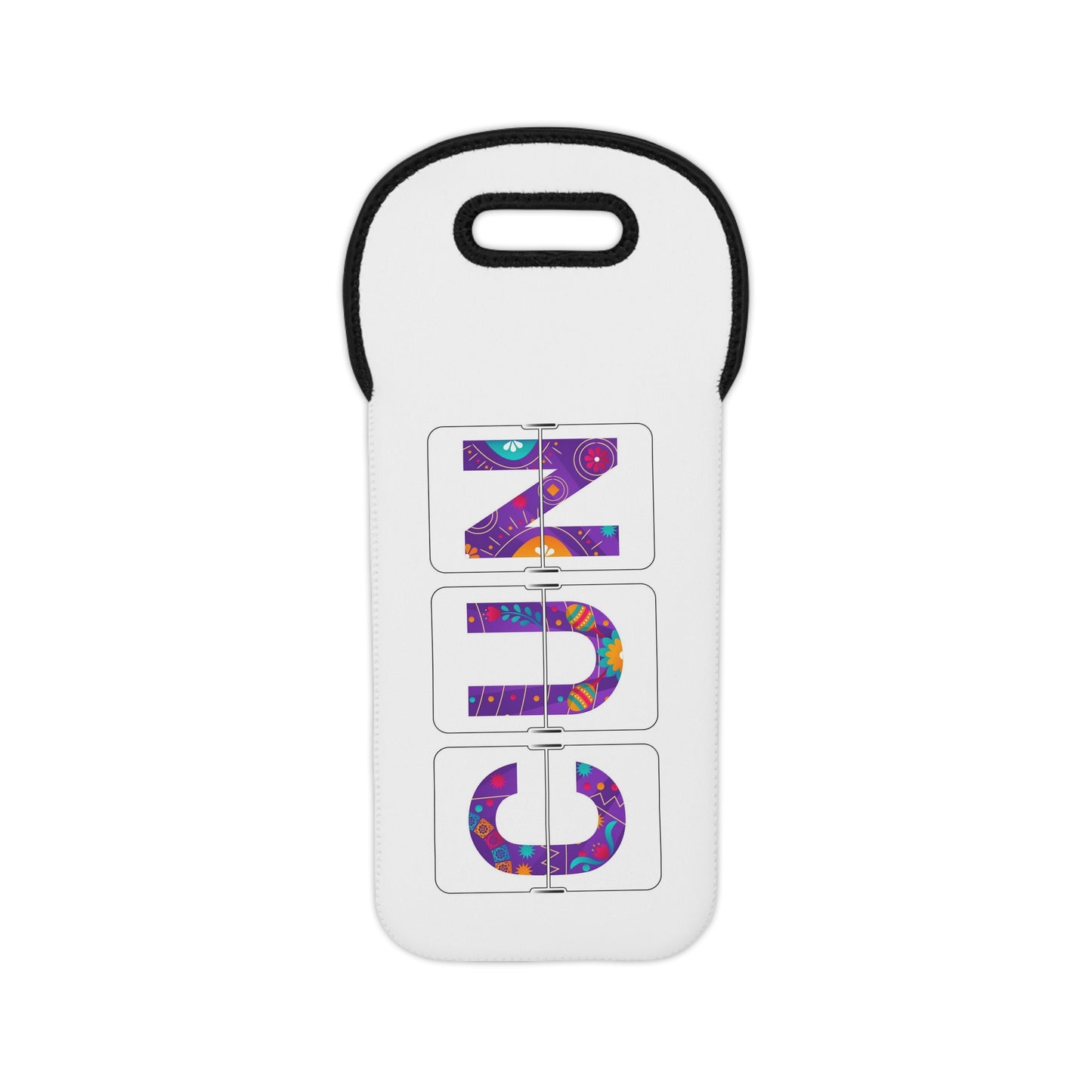 CUN - Cancun Three-Letter Code - Wine Tote Bag