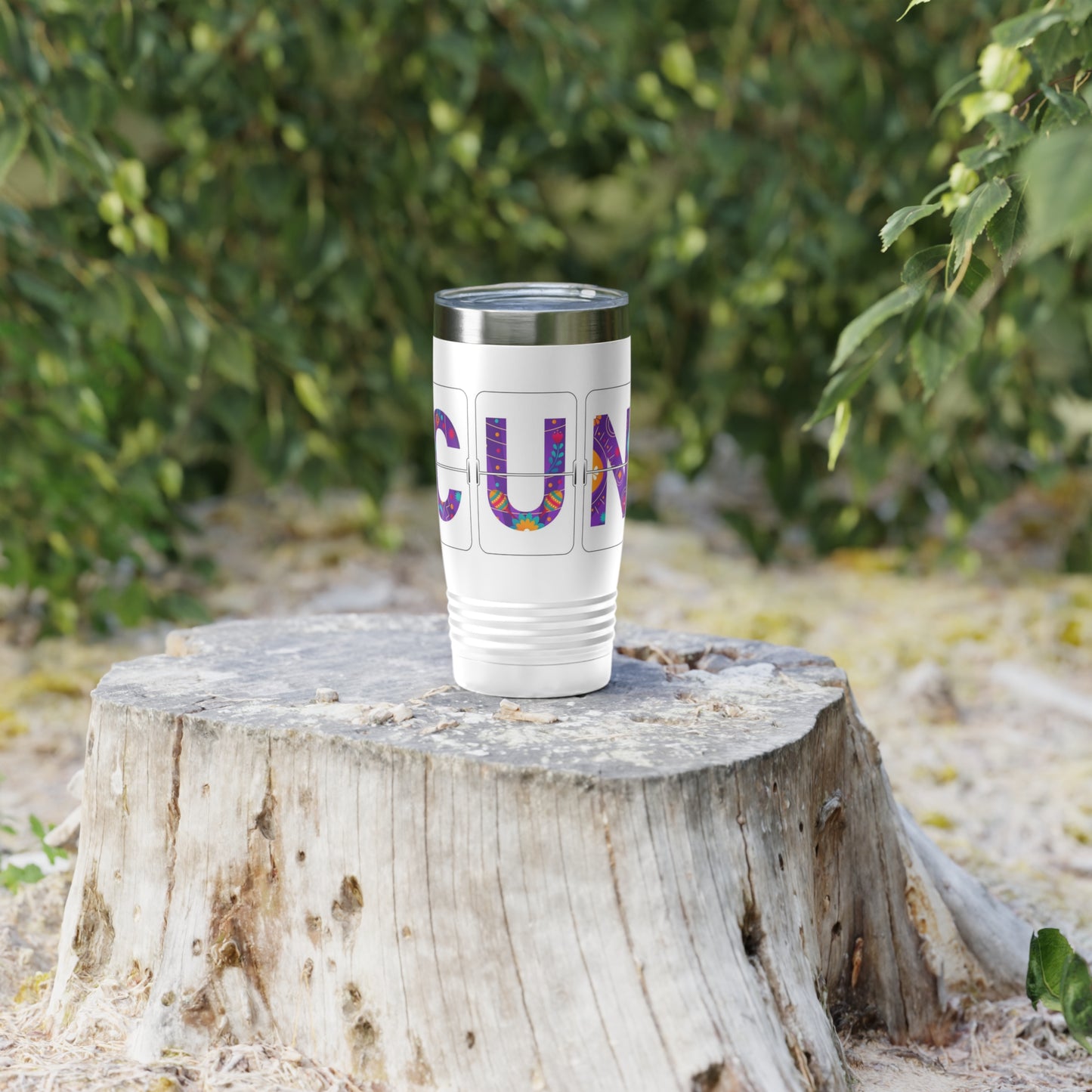 CUN - Cancun Three-Letter Code - Ringneck Tumbler, 20oz