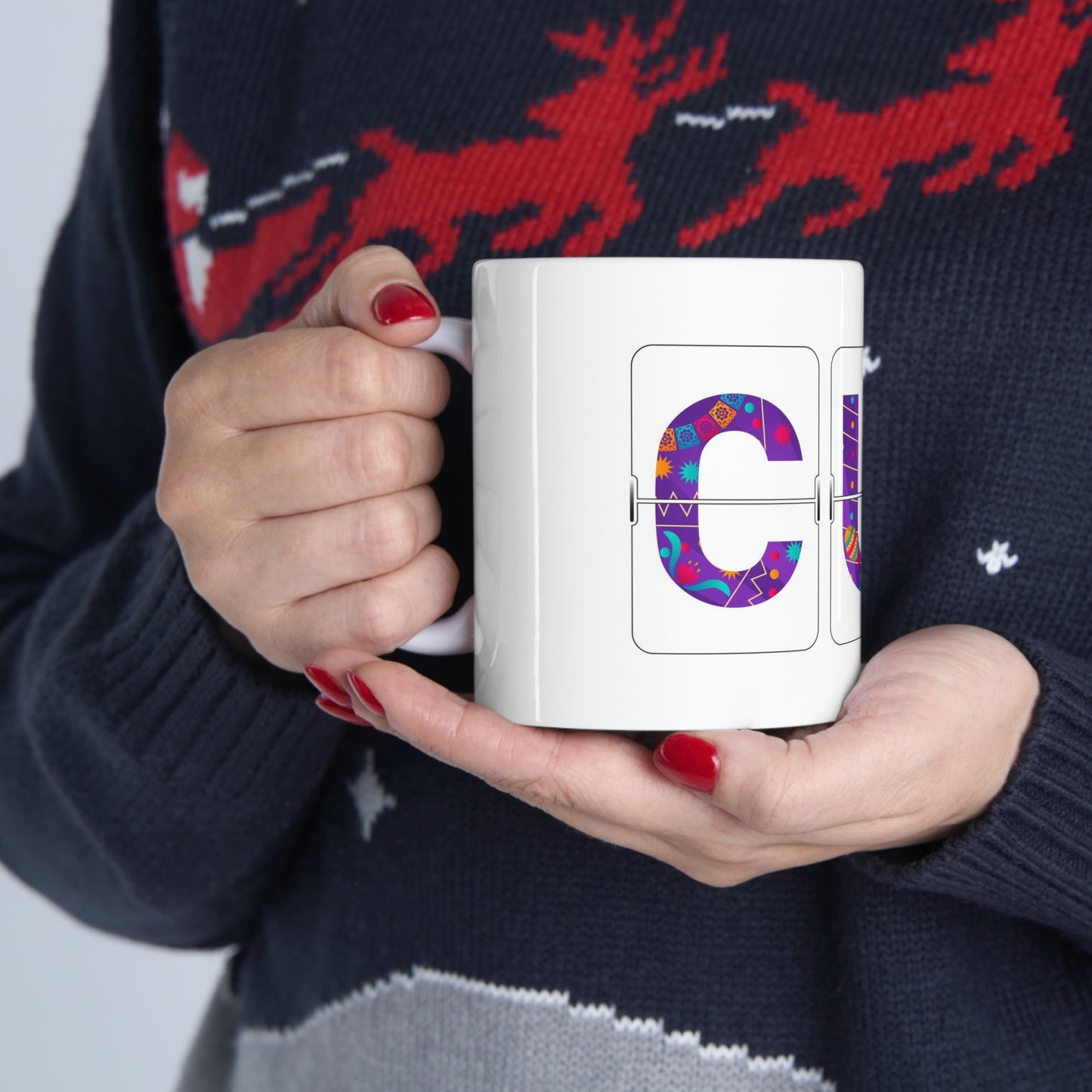 CUN - Cancun Three-Letter Code Collection Ceramic Mug 11oz