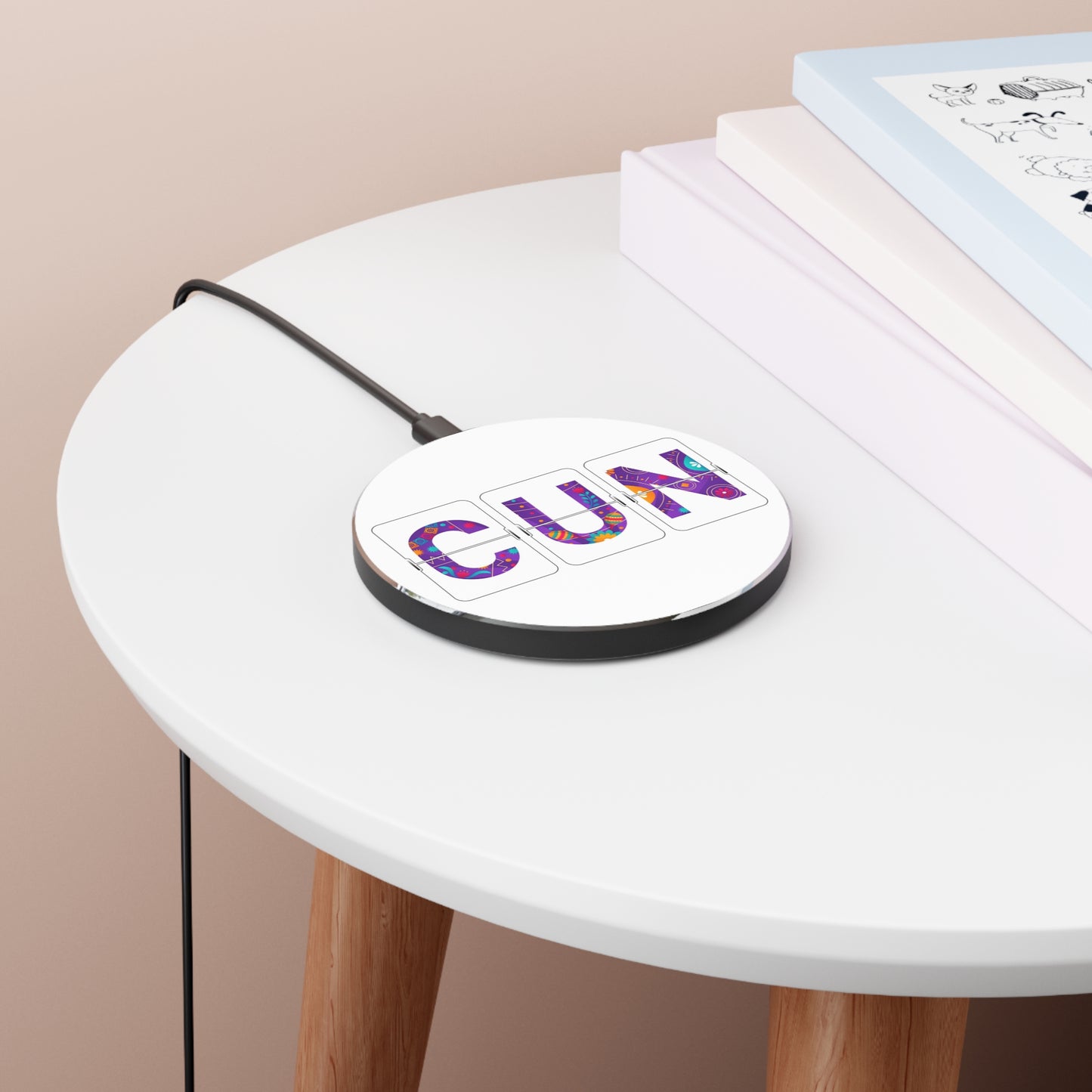 CUN - Cancun Three-Letter Code - Wireless Charger