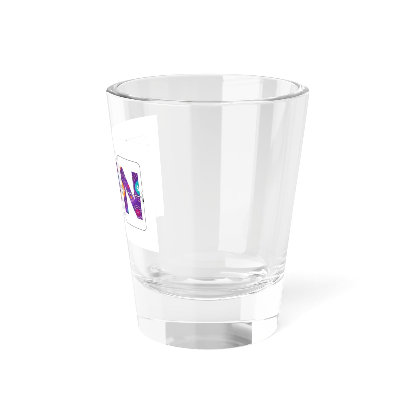 CUN - Cancun Three-Letter Code - Shot Glass, 1.5oz