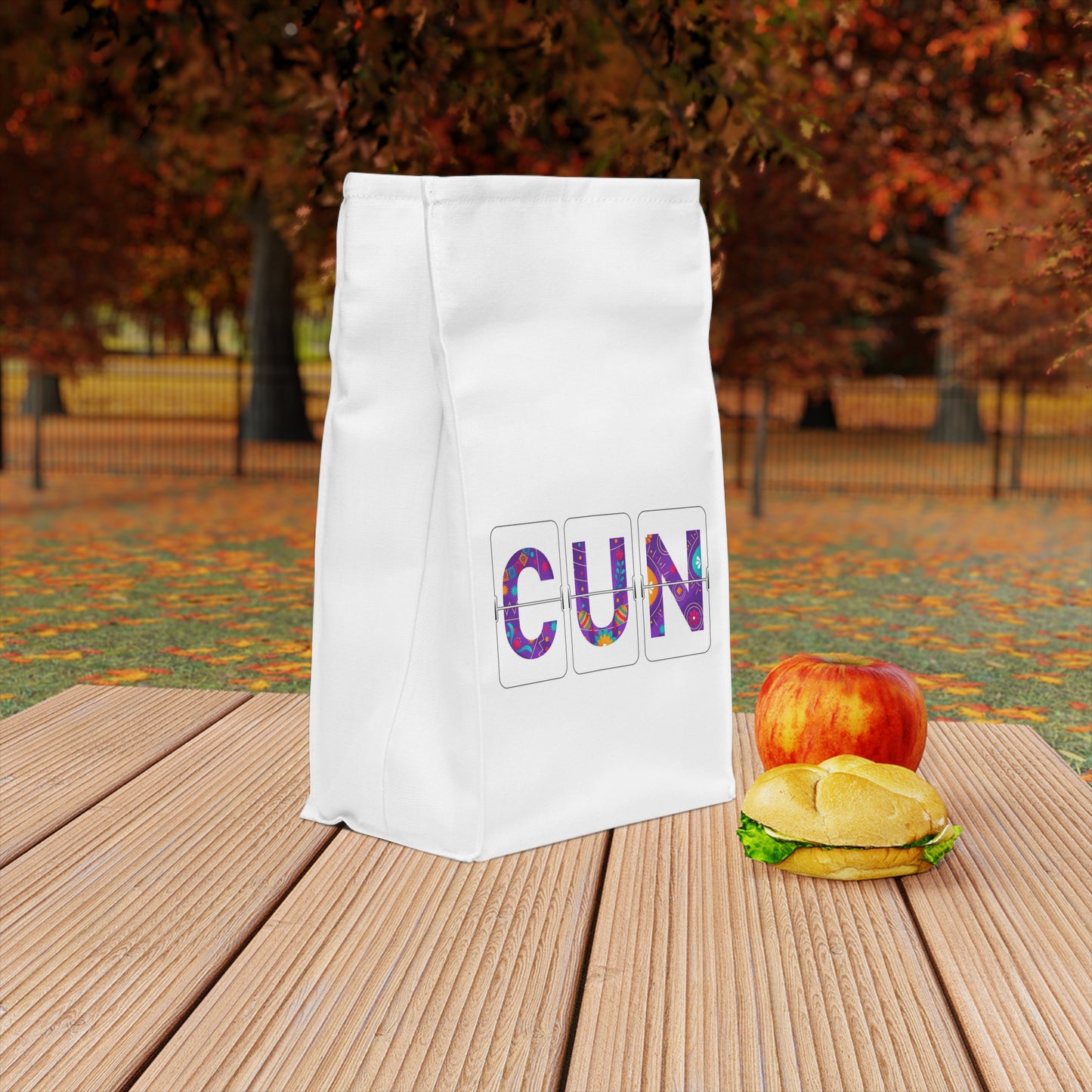 CUN - Cancun Three-Letter Code - Polyester Lunch Bag