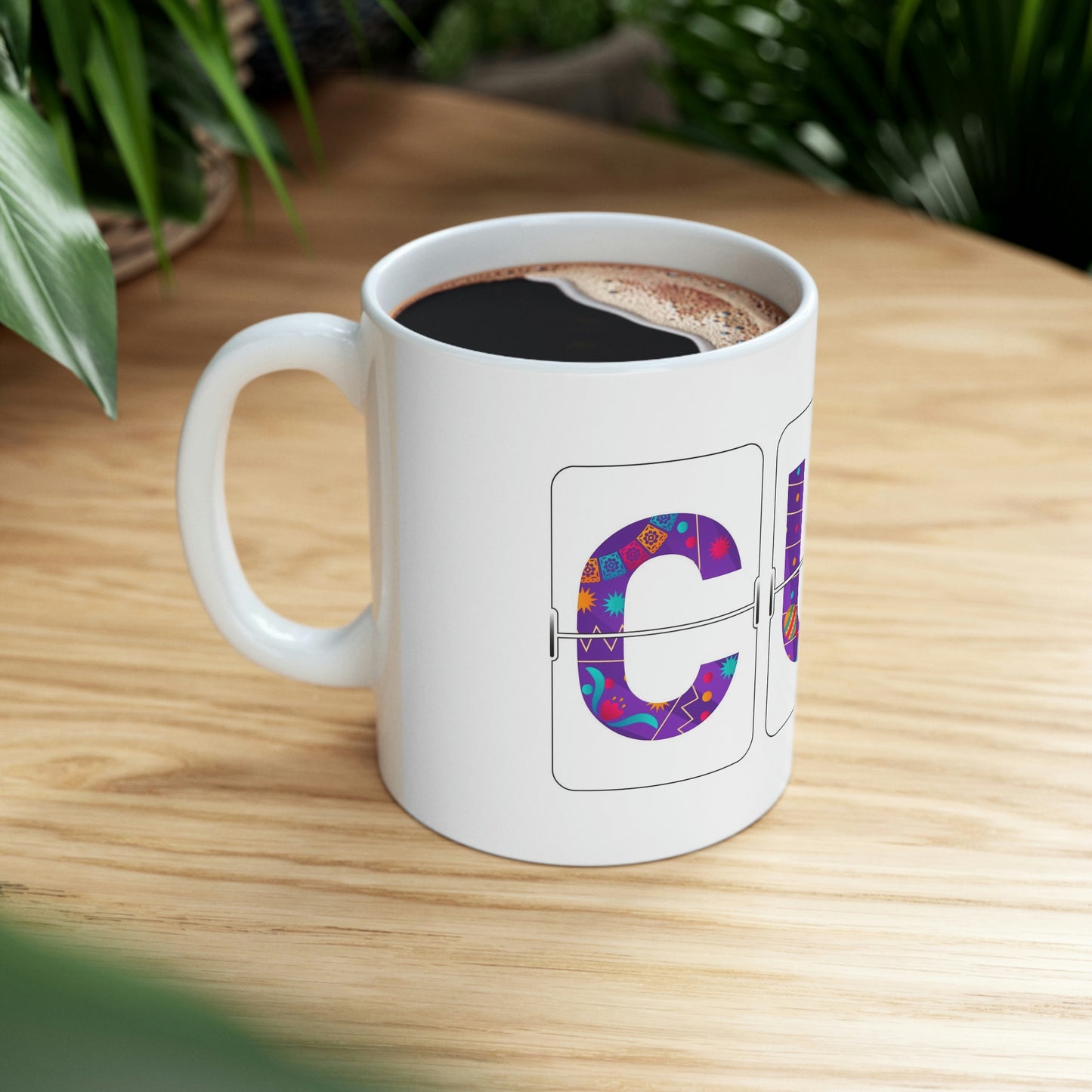 CUN - Cancun Three-Letter Code Collection Ceramic Mug 11oz