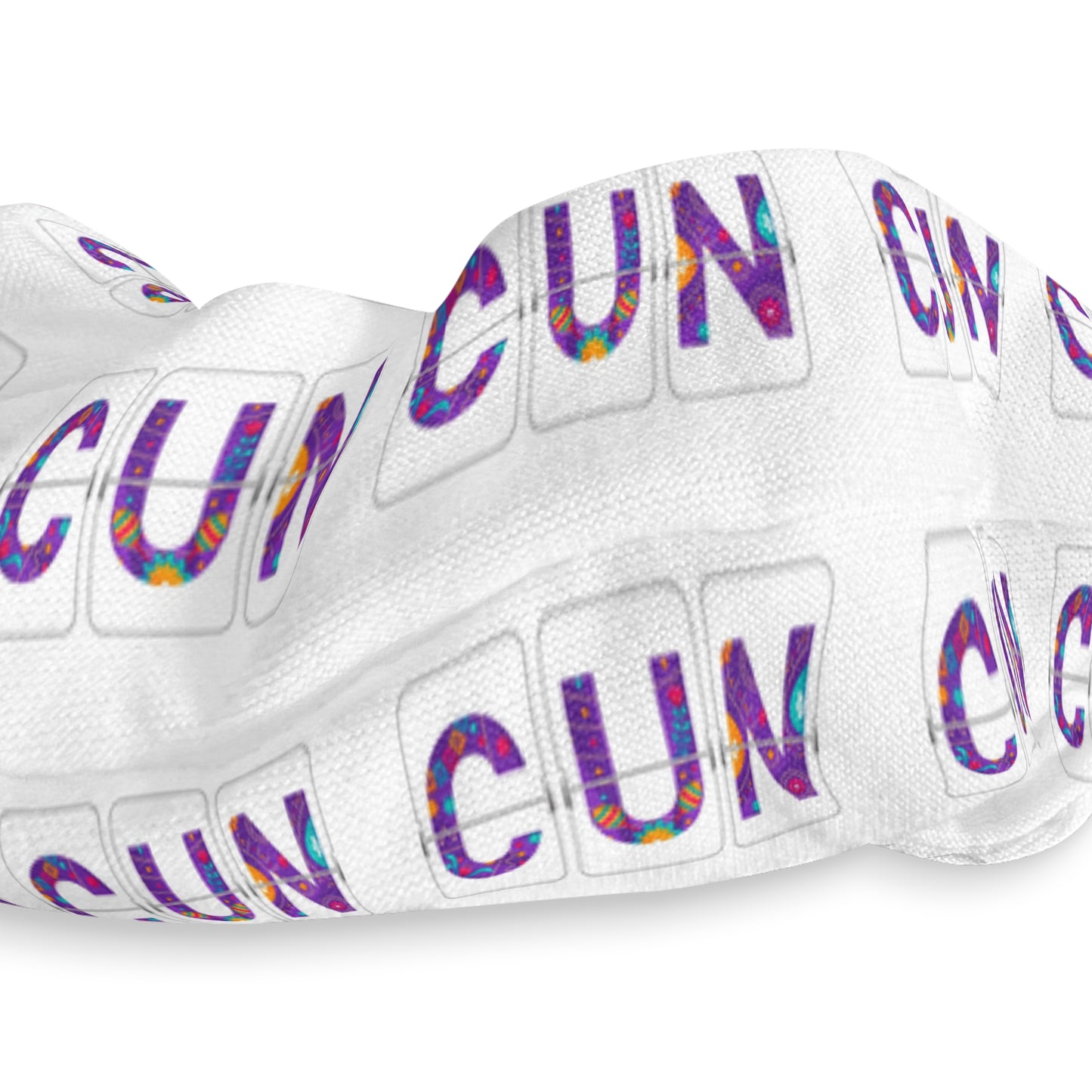 CUN - Cancun Three-Letter Code - Scrunchie