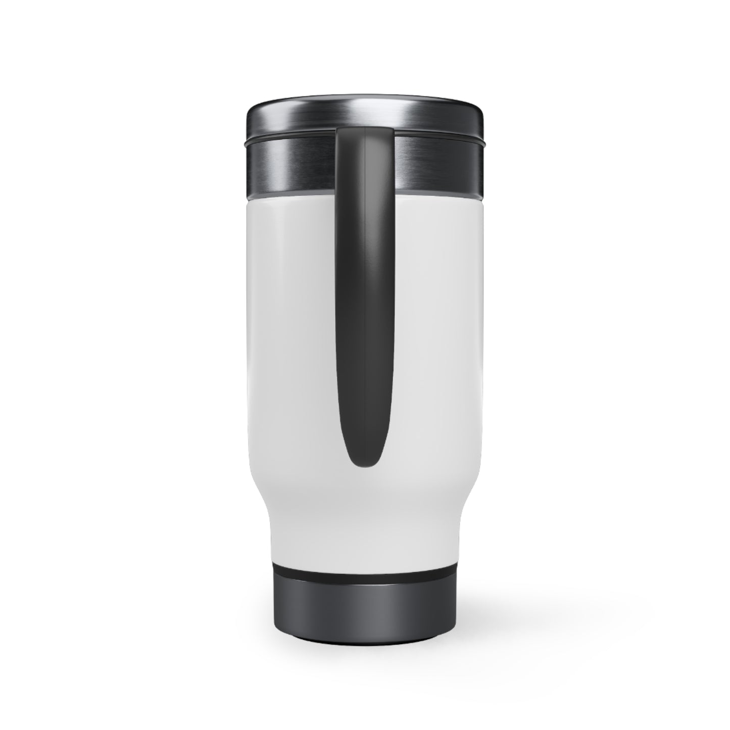 CUN - Cancun Three-Letter Code - Stainless Steel Travel Mug with Handle, 14oz