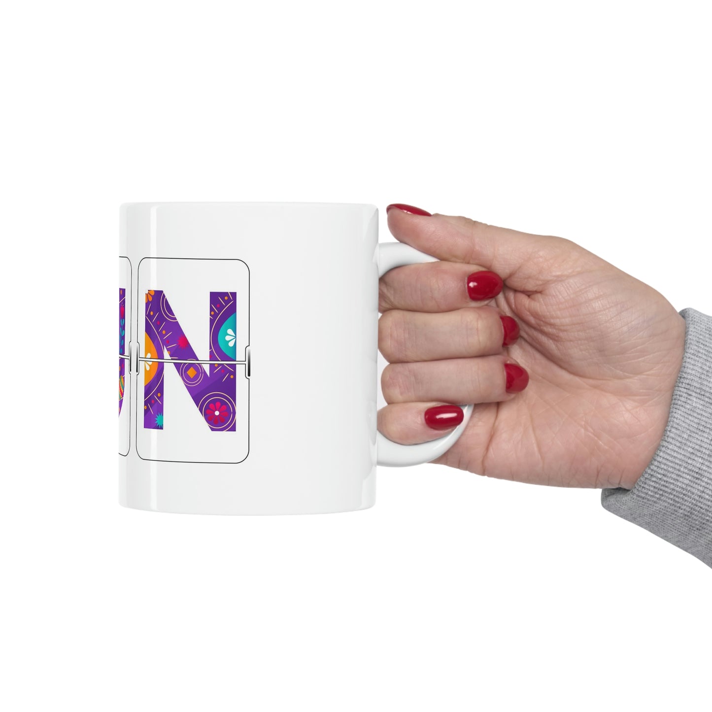 CUN - Cancun Three-Letter Code Collection Ceramic Mug 11oz