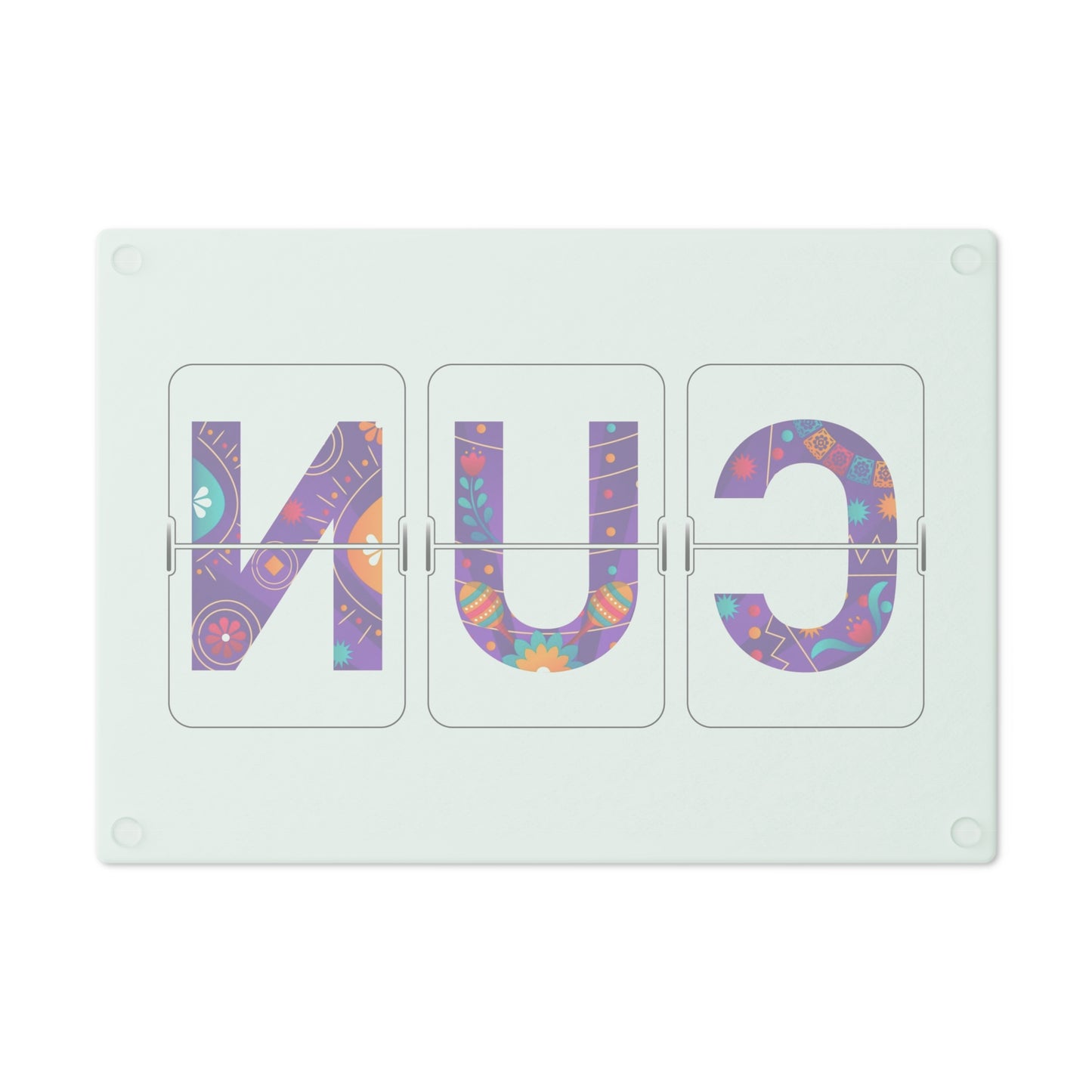 CUN - Cancun Three-Letter Code - Cutting Board
