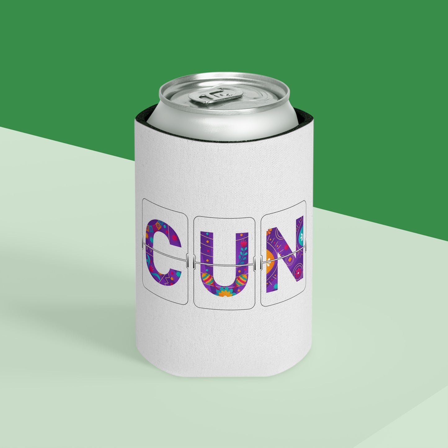CUN - Cancun Three-Letter Code - Can Cooler
