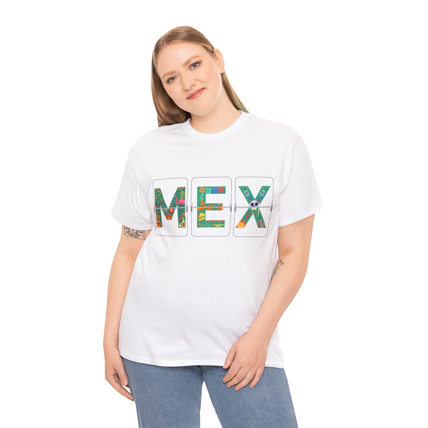 Country Letter Codes Travel - MEX Mexico T-Shirt