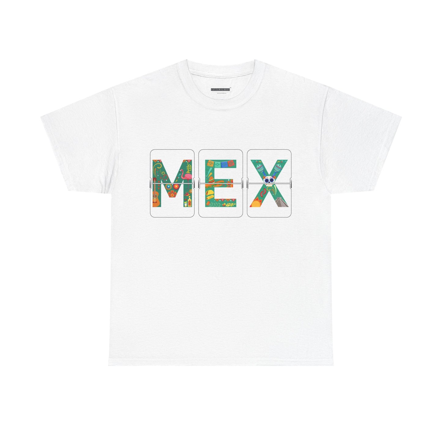 Country Letter Codes Travel - MEX Mexico T-Shirt