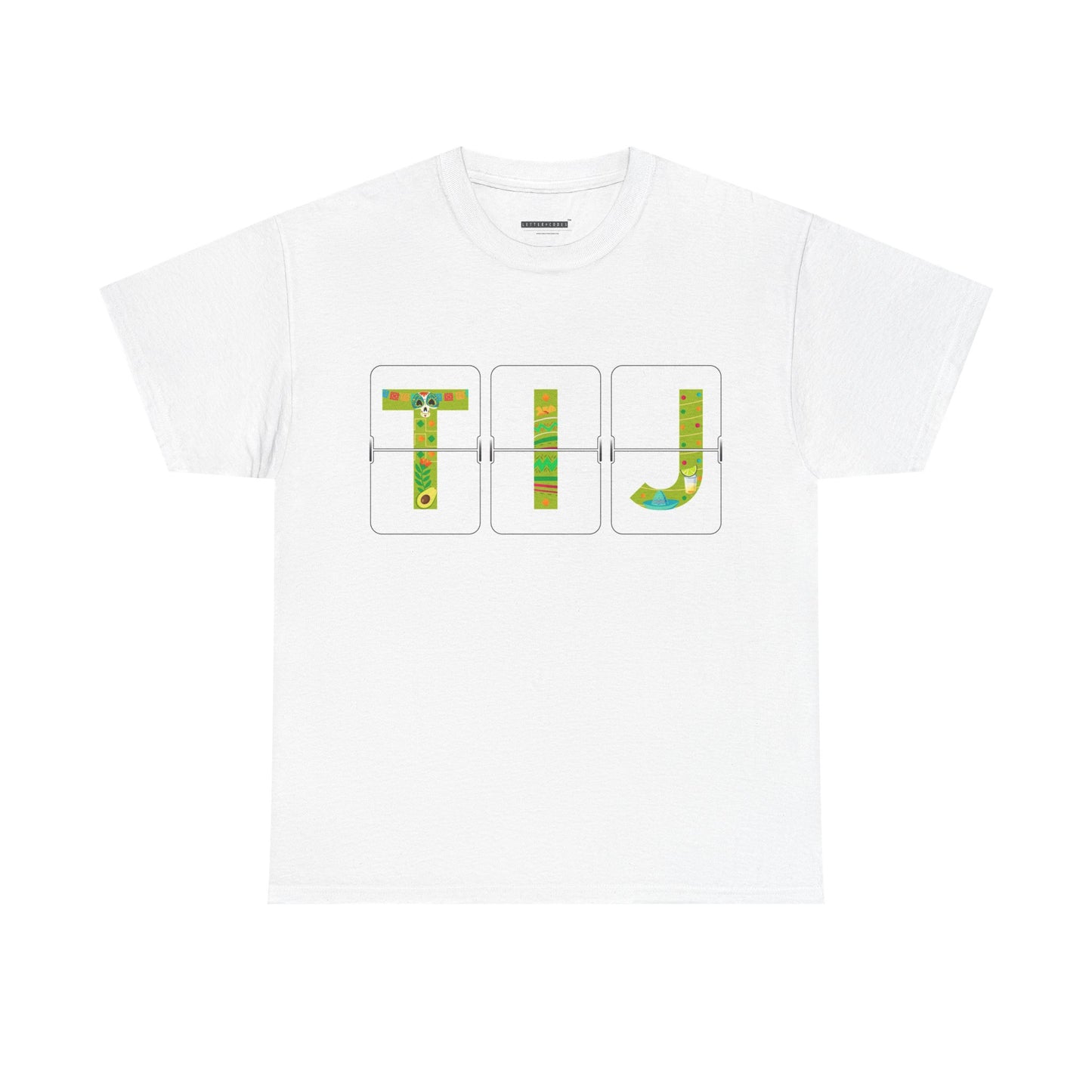Airport Letter Codes Travel - TIJ Tijuana Mexico T-Shirt