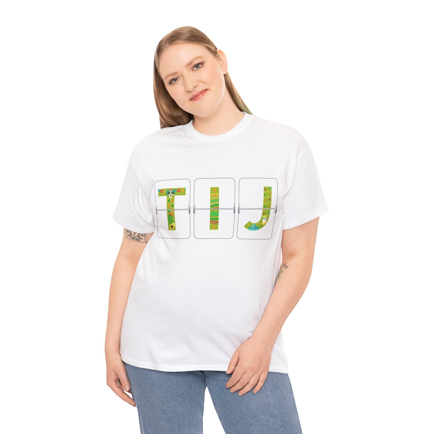 Airport Letter Codes Travel - TIJ Tijuana Mexico T-Shirt