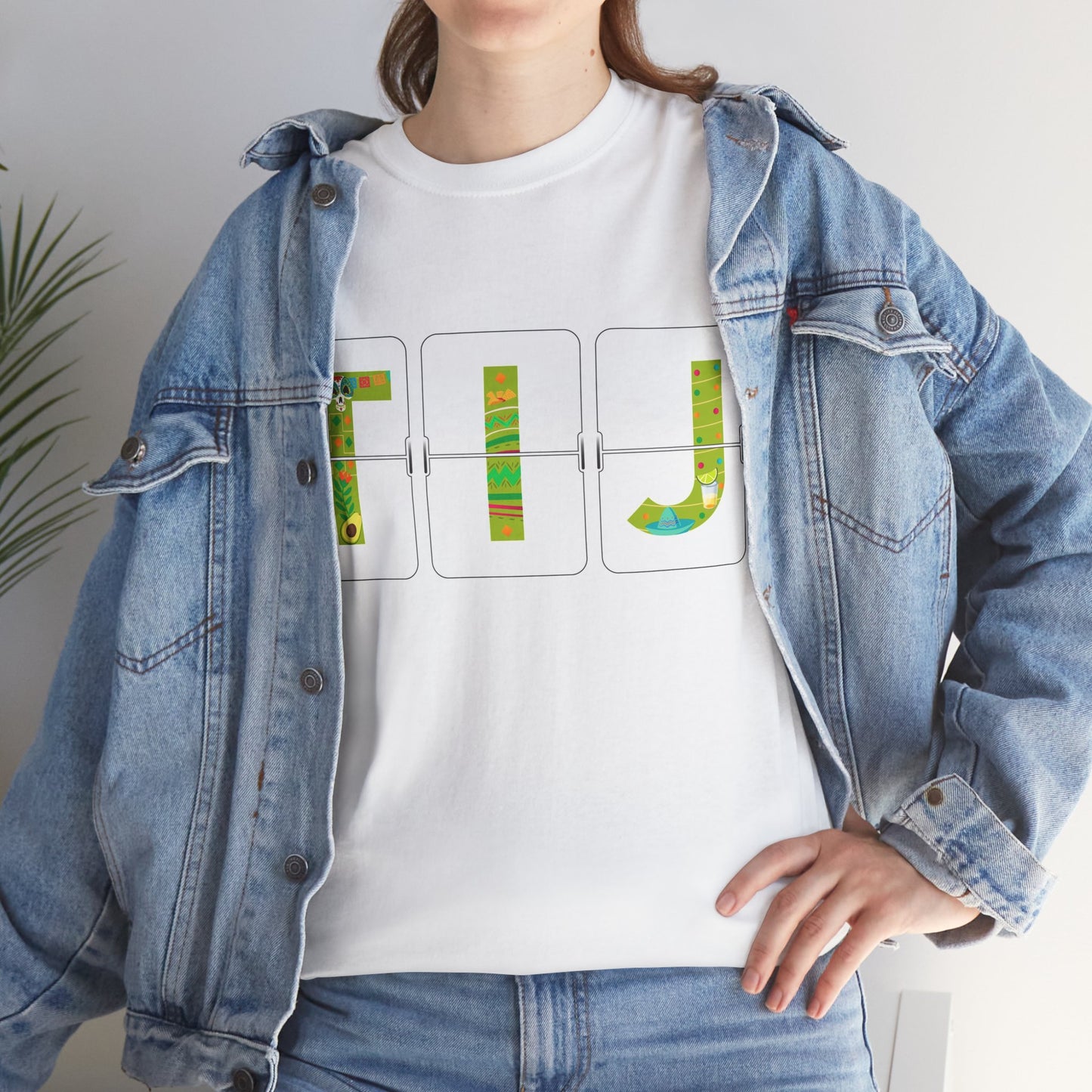 Airport Letter Codes Travel - TIJ Tijuana Mexico T-Shirt