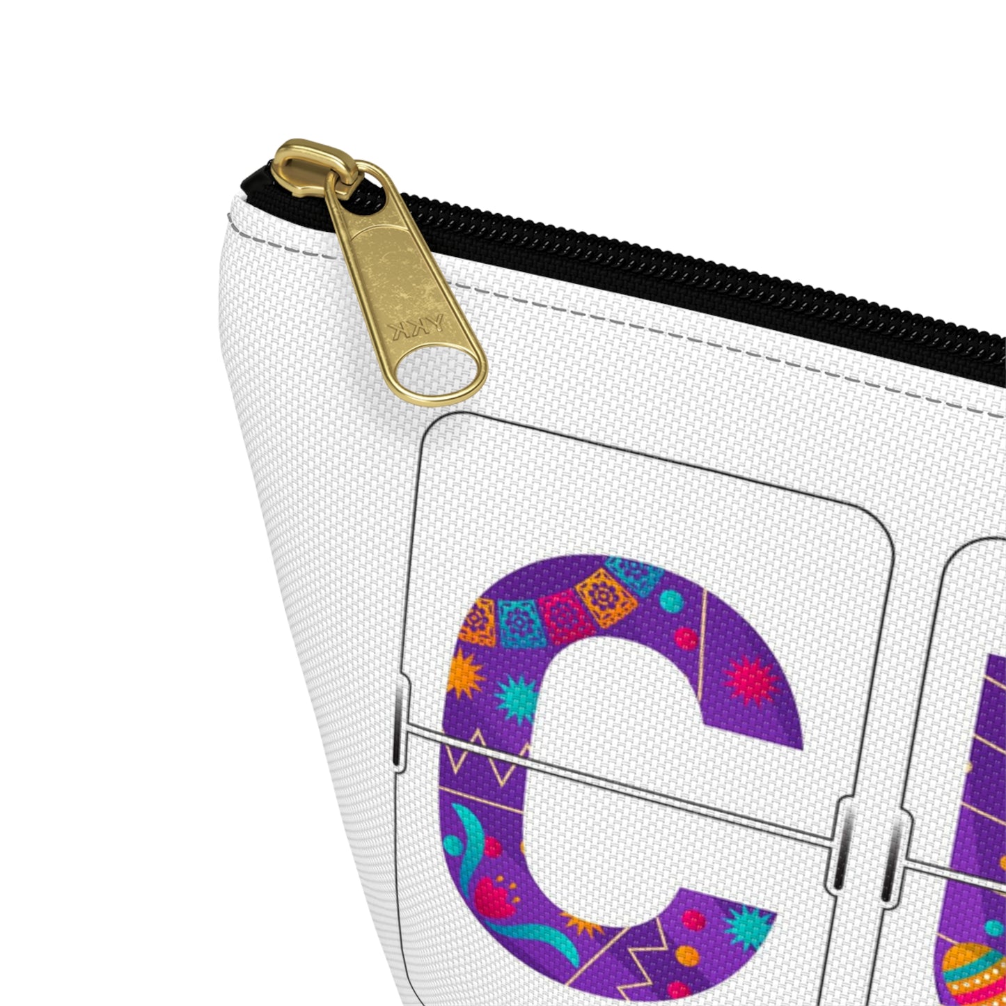 CUN - Cancun Three-Letter Code - Accessory Pouch w T-bottom