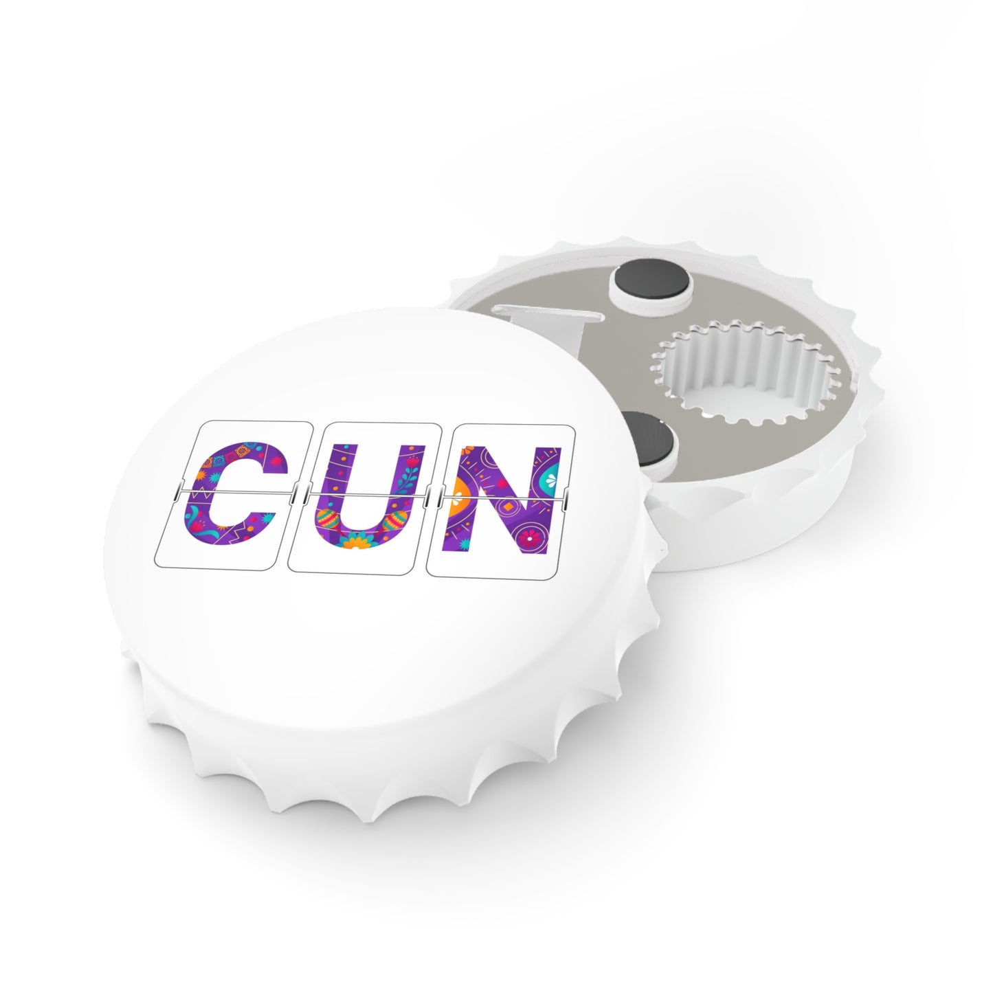 CUN - Cancun Three-Letter Code - Bottle Opener