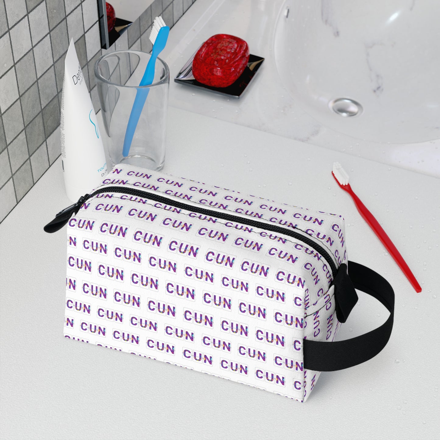 CUN - Cancun Three-Letter Code -Toiletry Bag