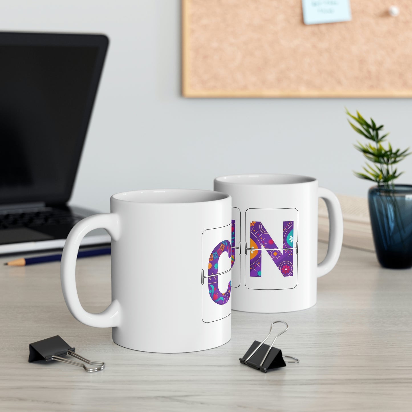 CUN - Cancun Three-Letter Code Collection Ceramic Mug 11oz