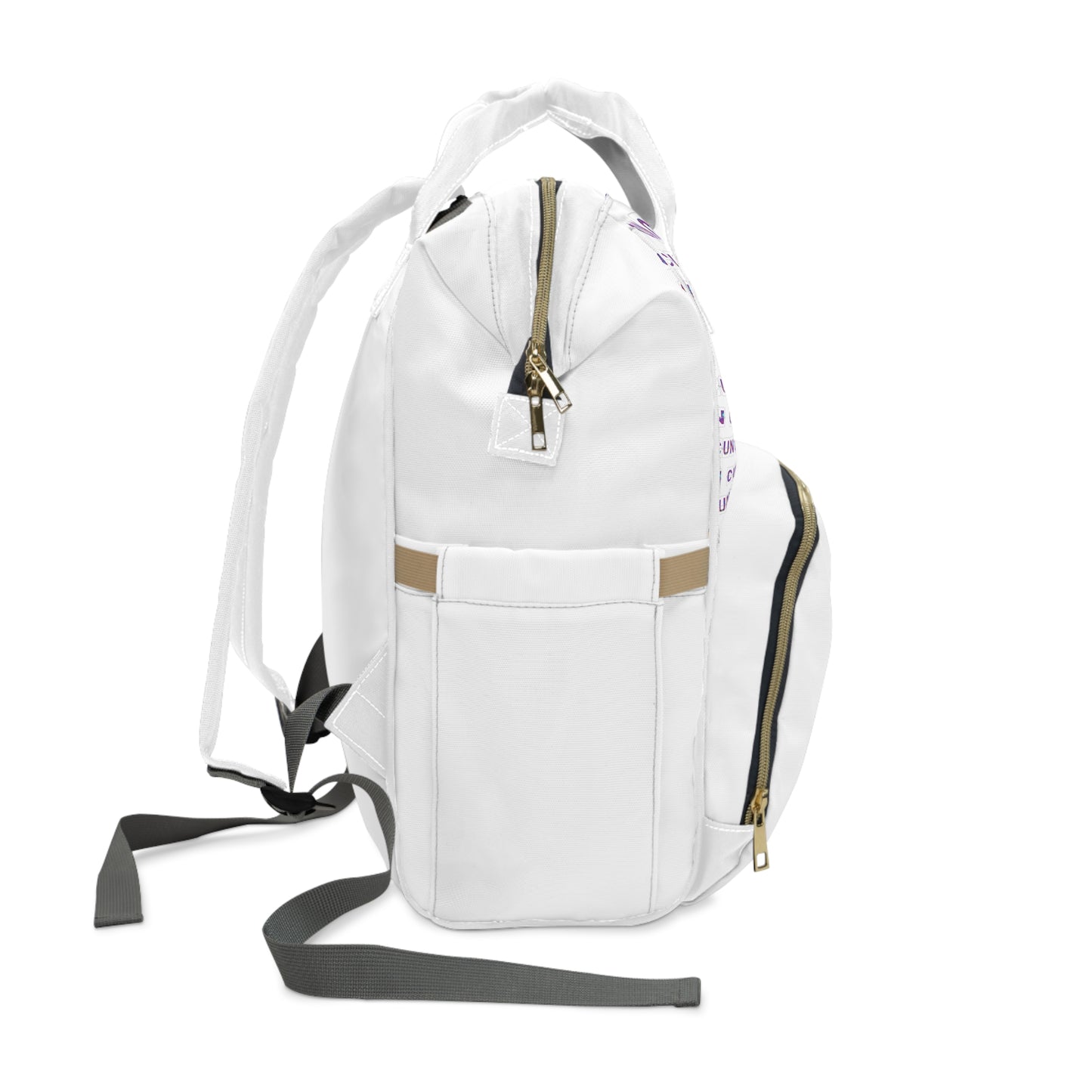 CUN - Cancun Three-Letter Code - Multifunctional Diaper Backpack