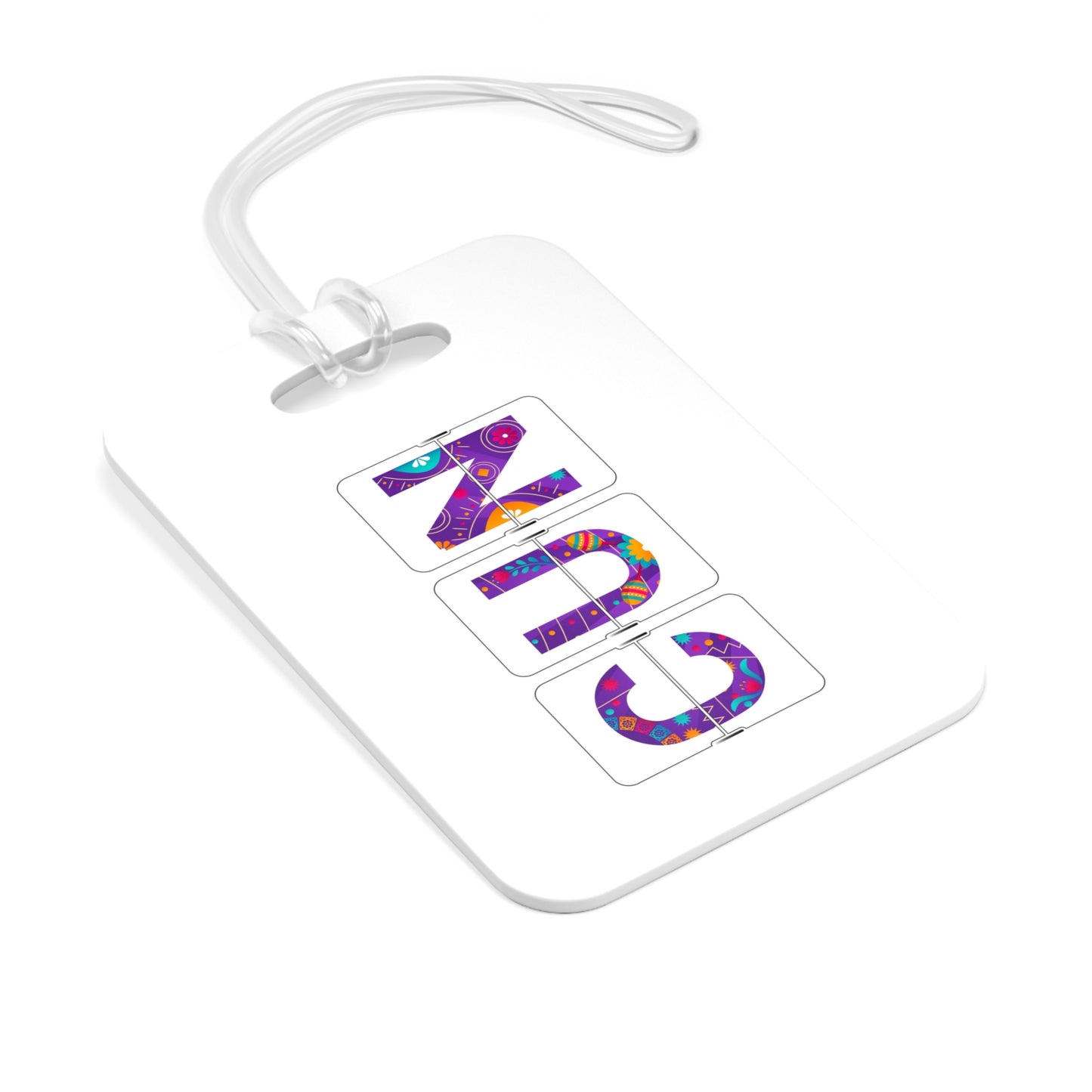 CUN - Cancun Three-Letter Code - Bag Tag