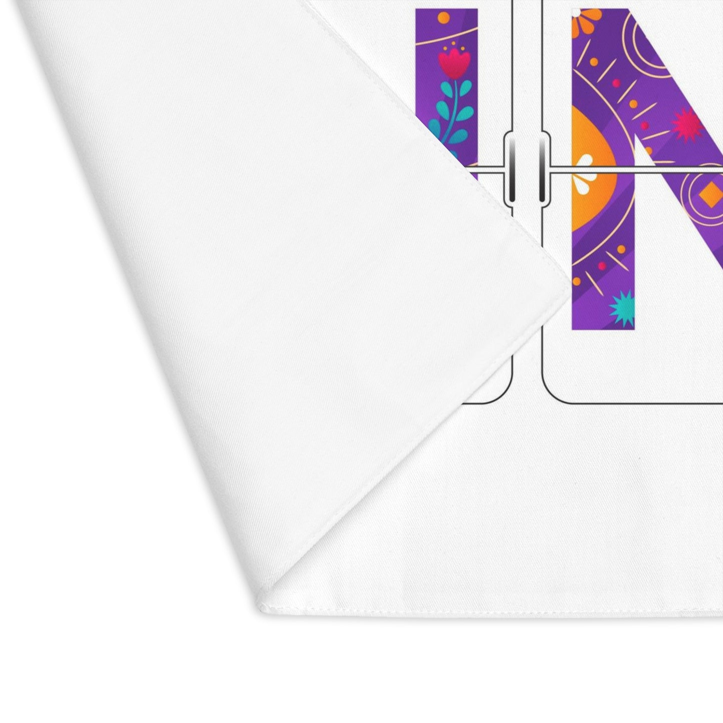 CUN - Cancun Three-Letter Code - Placemat, 1pc
