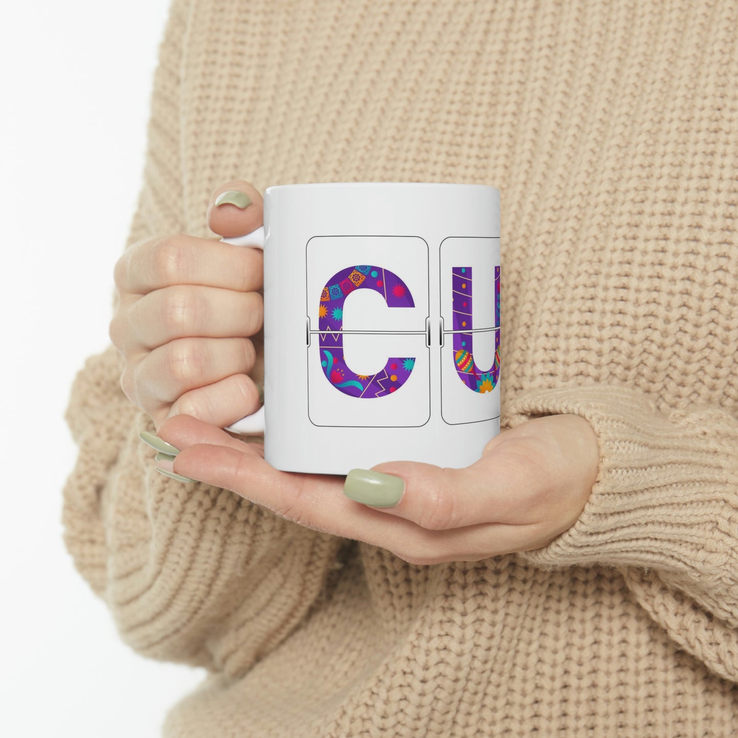CUN - Cancun Three-Letter Code Collection Ceramic Mug 11oz