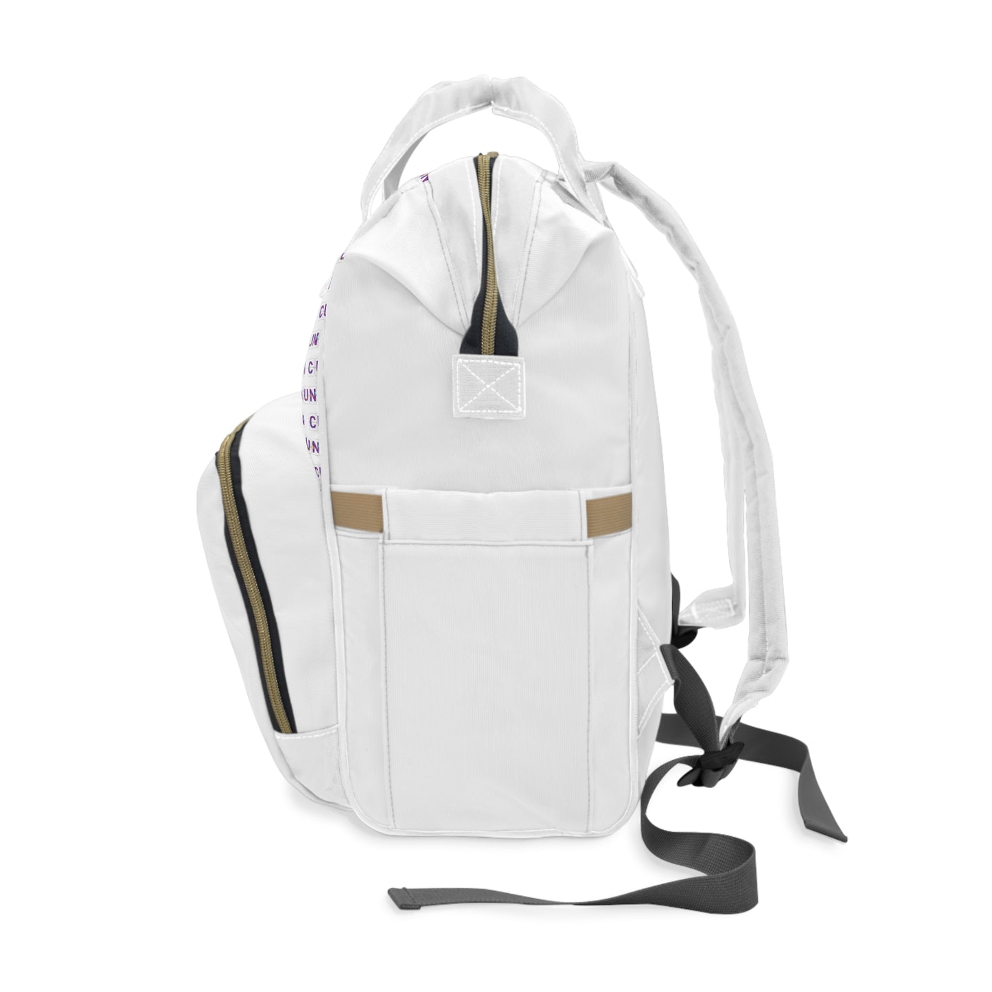 CUN - Cancun Three-Letter Code - Multifunctional Diaper Backpack