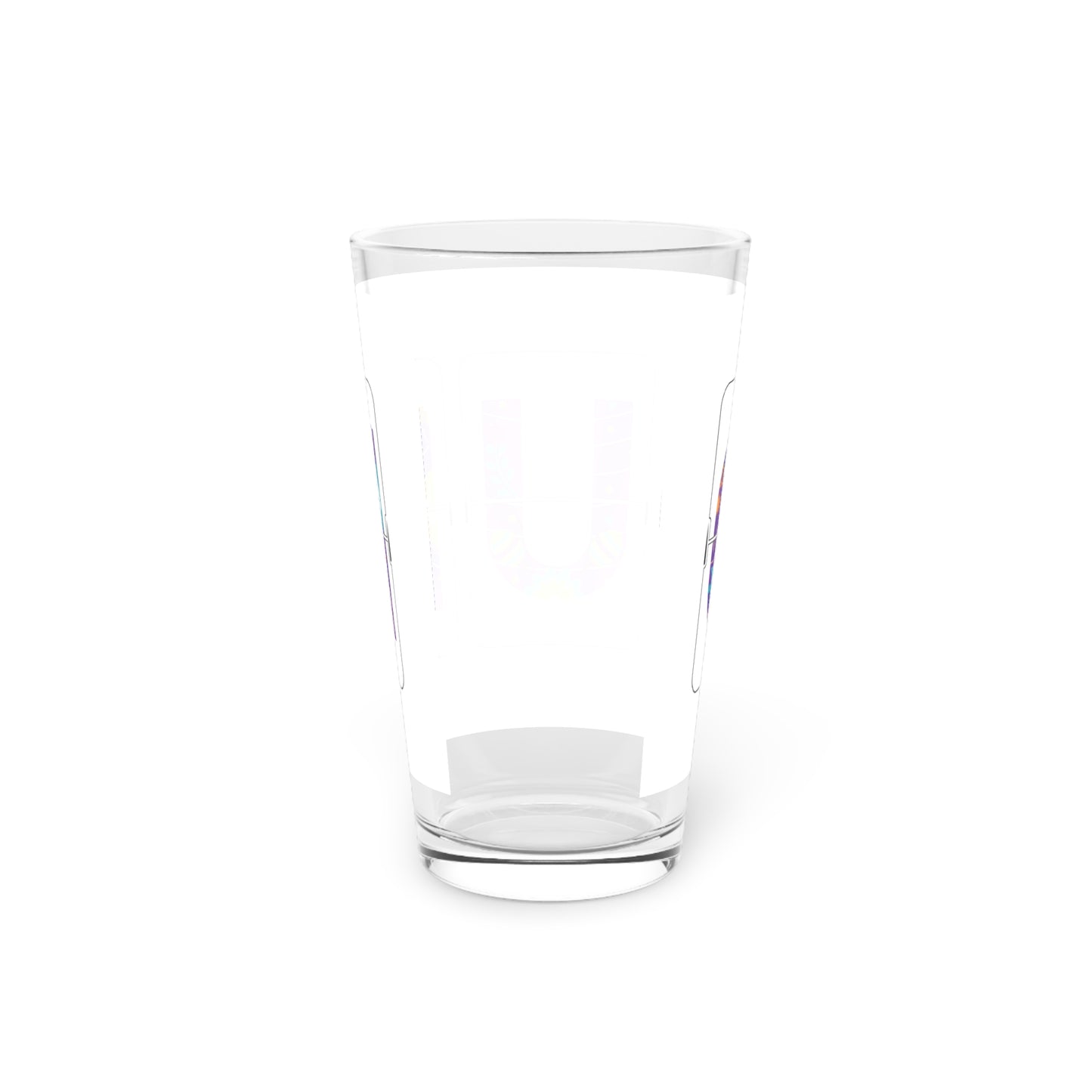 CUN - Cancun Three-Letter Code - Pint Glass, 16oz
