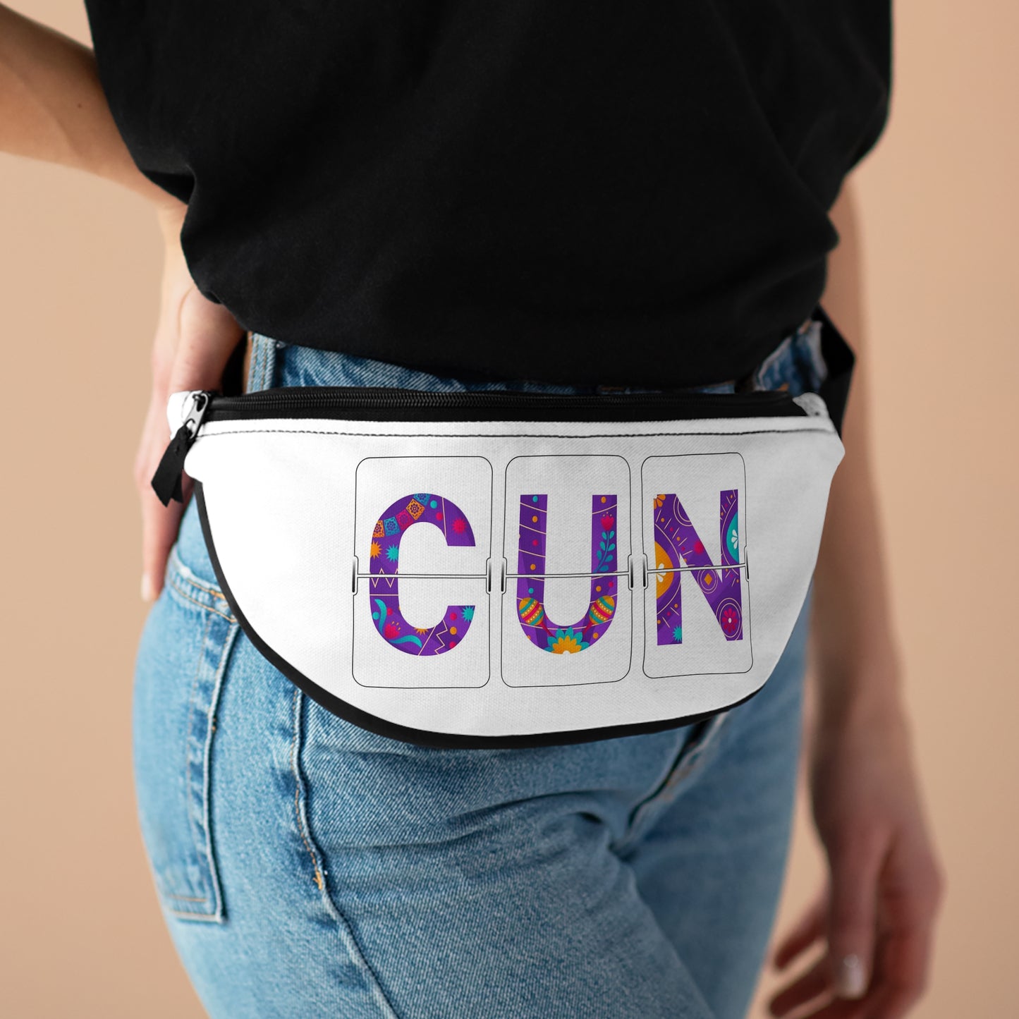 CUN - Cancun Three-Letter Code - Fanny Pack