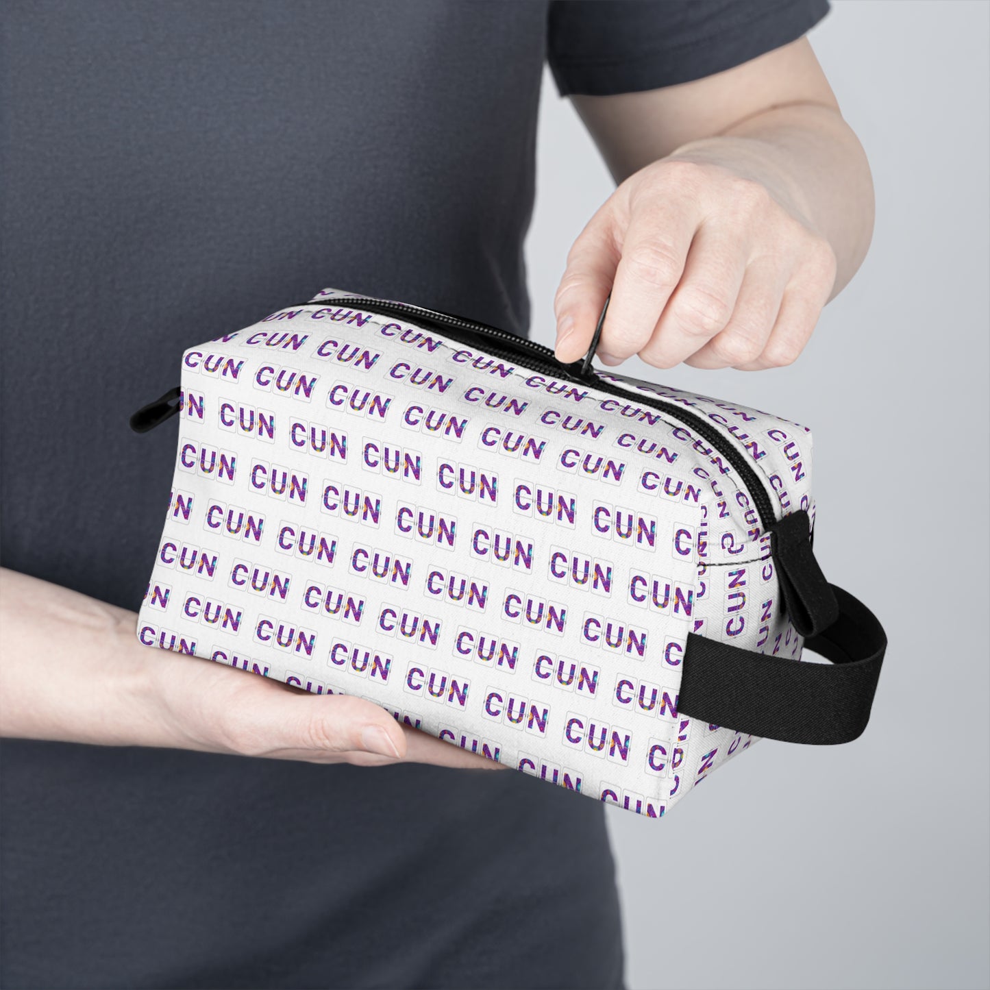 CUN - Cancun Three-Letter Code -Toiletry Bag
