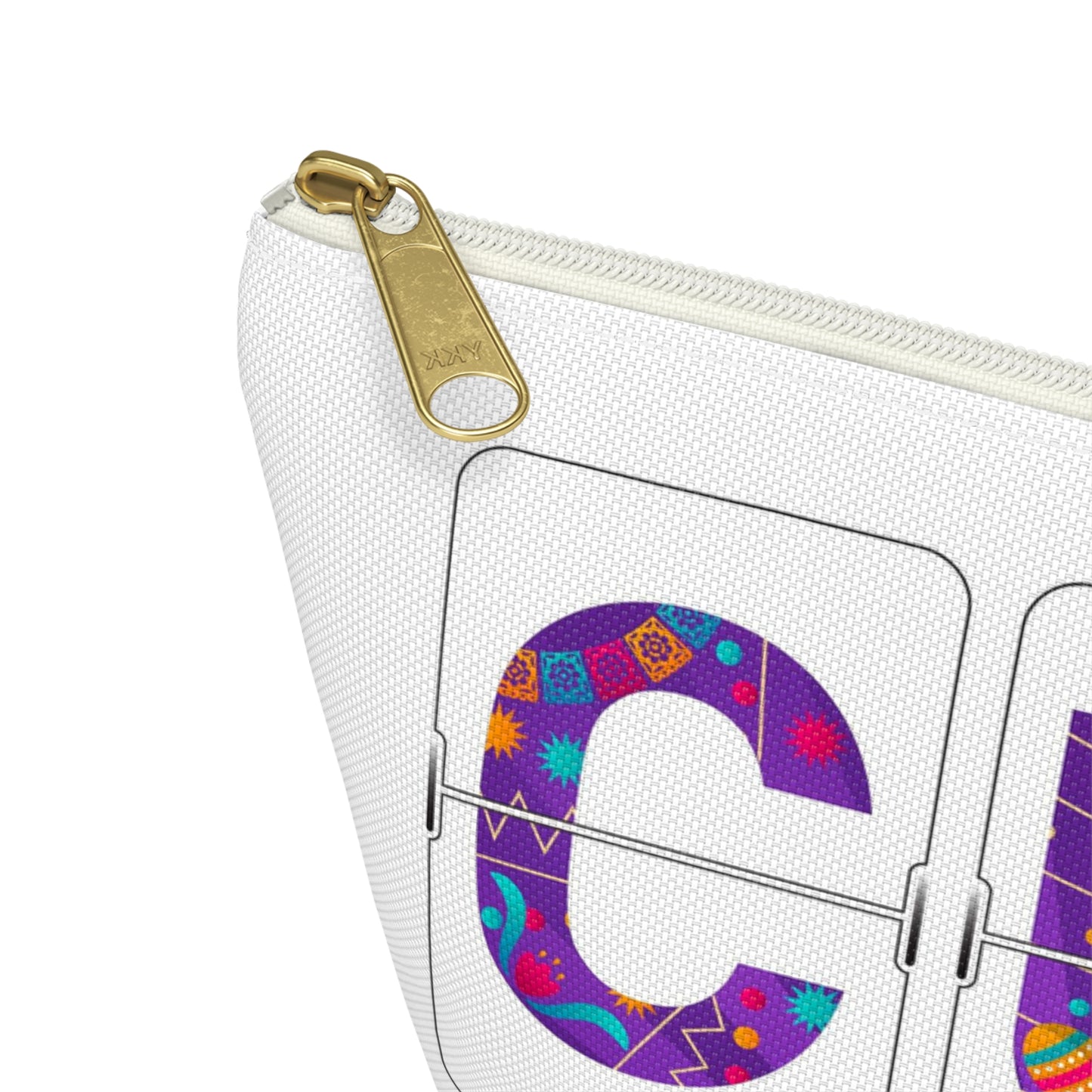 CUN - Cancun Three-Letter Code - Accessory Pouch w T-bottom