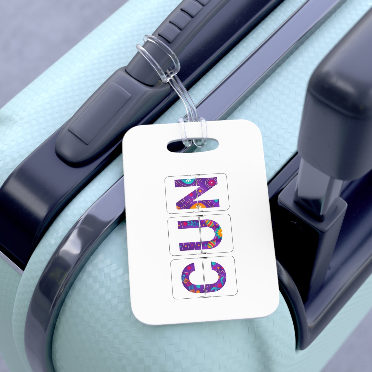 CUN - Cancun Three-Letter Code - Bag Tag
