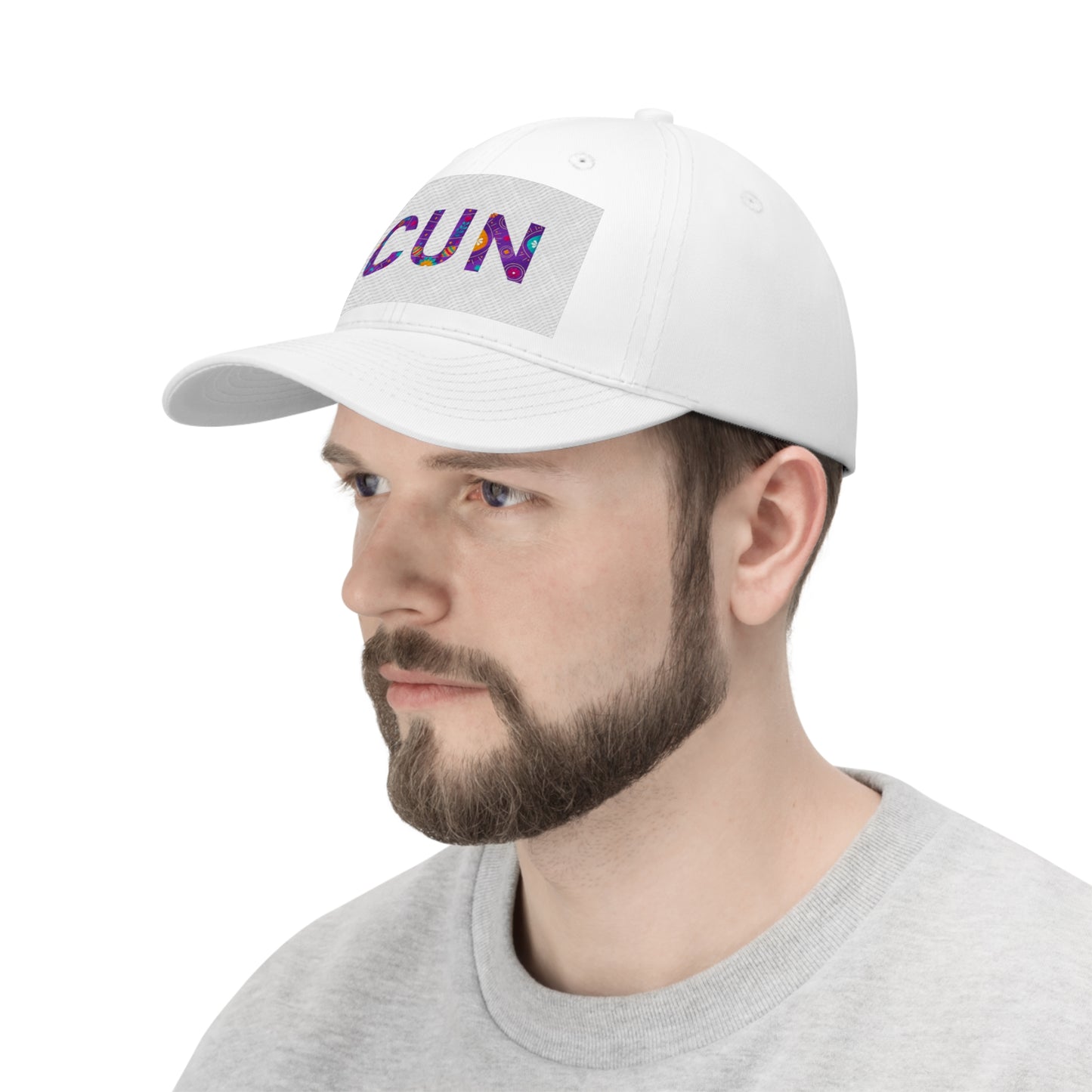 CUN - Cancun Three-Letter Code - Unisex Twill Hat