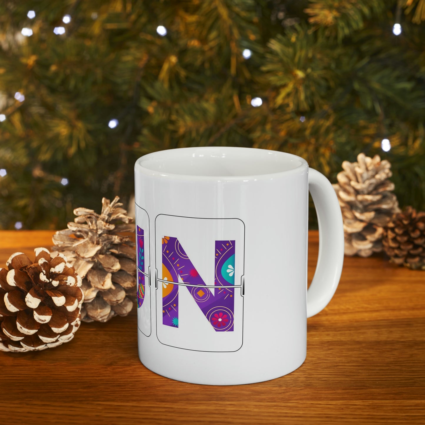 CUN - Cancun Three-Letter Code Collection Ceramic Mug 11oz